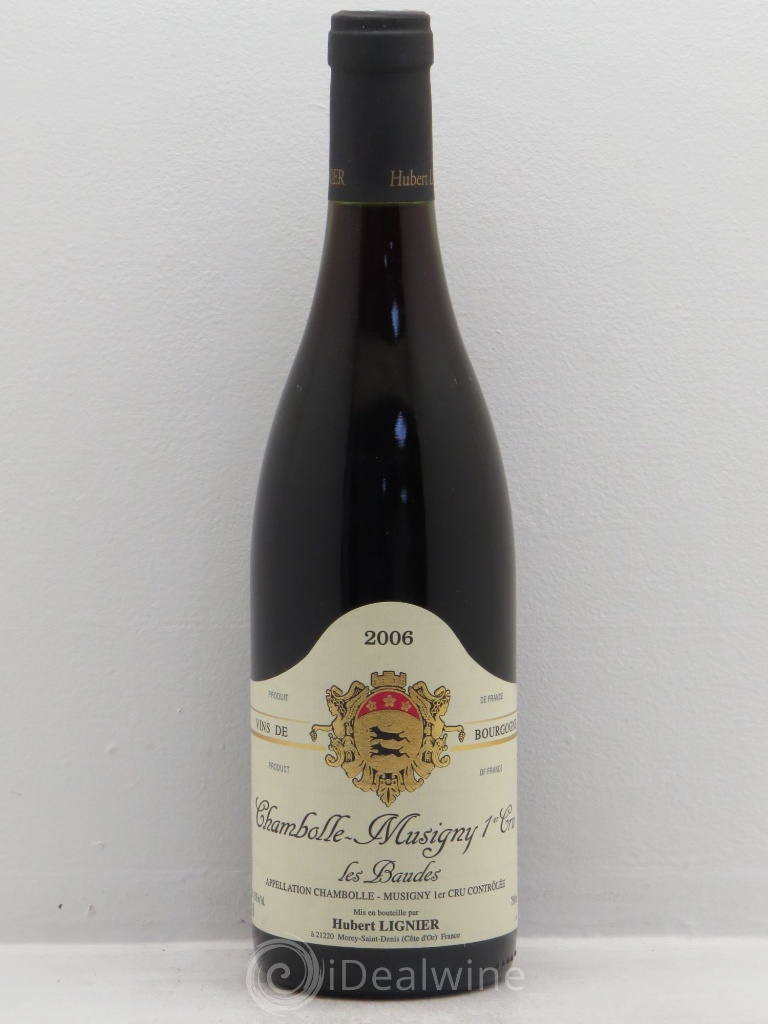 Chambolle-Musigny 1er Cru Les Baudes Hubert Lignier (Domaine) 2006 - Lot de 1 bouteille - 0