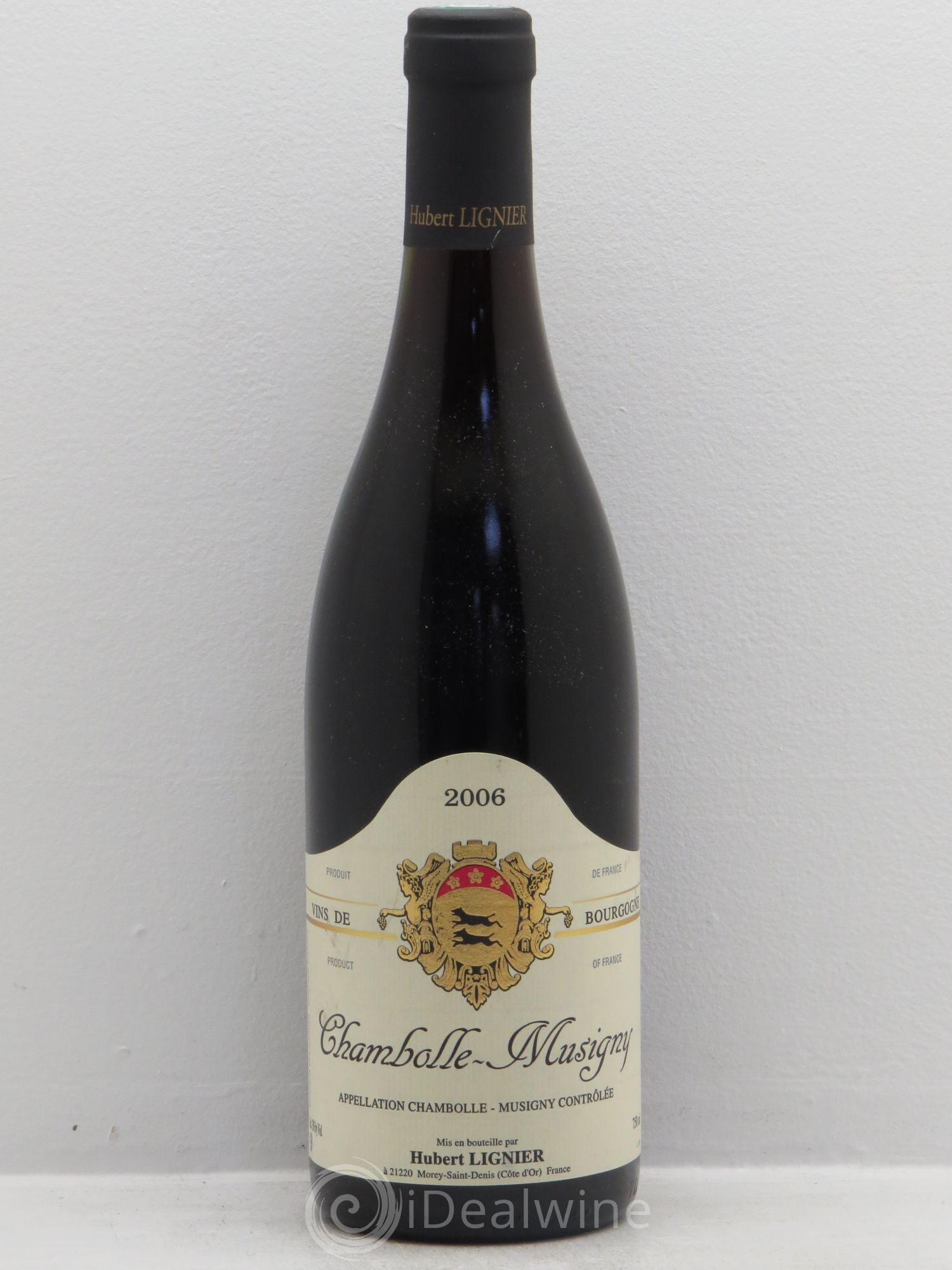 Chambolle-Musigny 1er Cru Hubert Lignier (Domaine) 2006 - Lot de 1 bouteille - 0