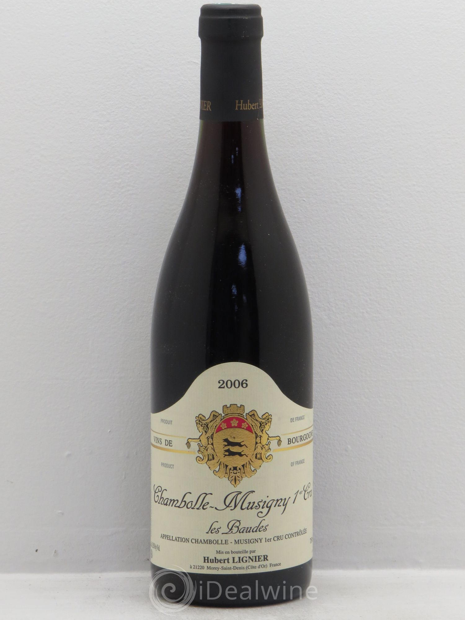 Chambolle-Musigny 1er Cru Les Baudes Hubert Lignier (Domaine) 2006 - Lot de 1 bouteille - 0