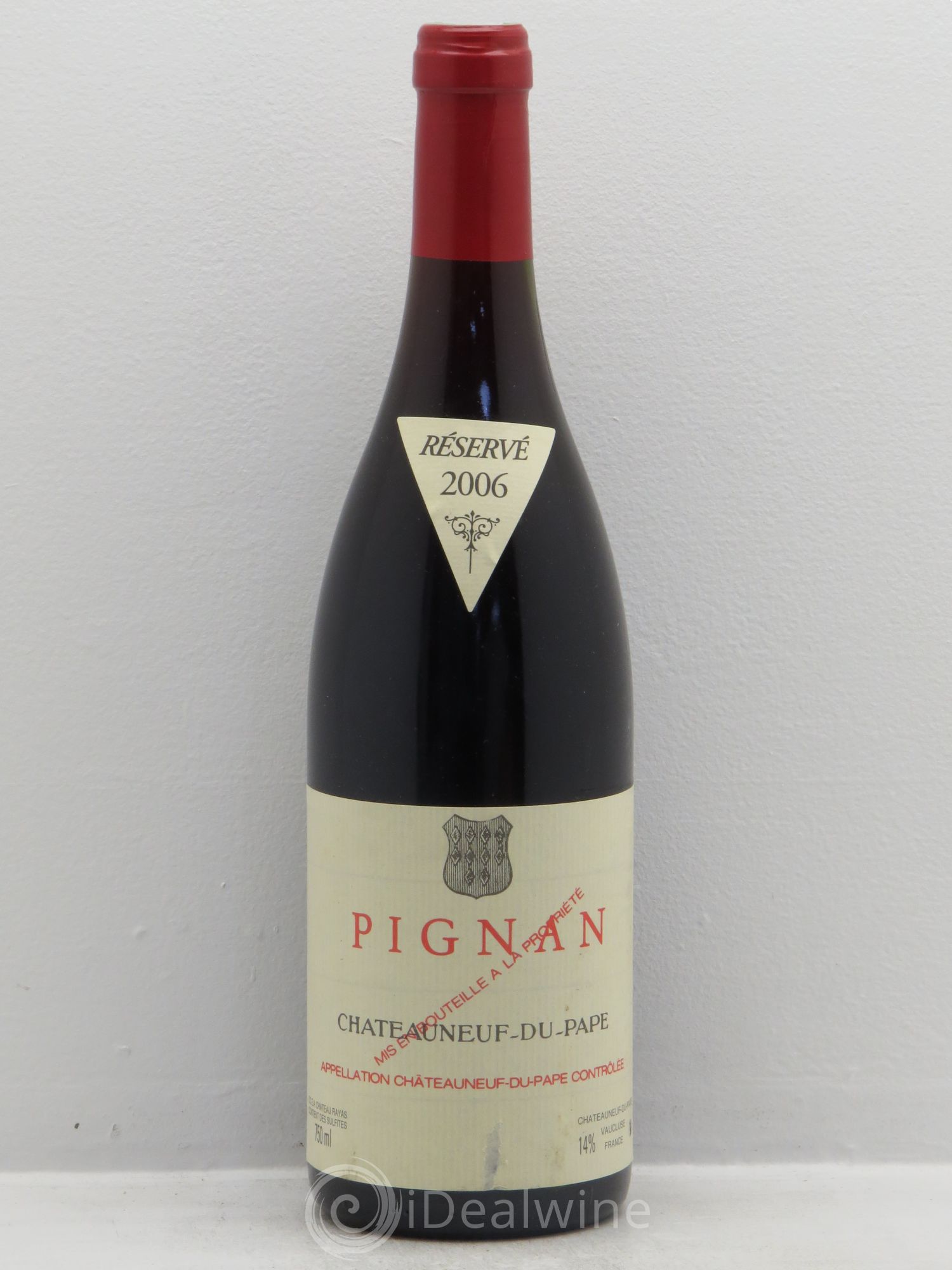 Châteauneuf-du-Pape Pignan Emmanuel Reynaud 2006 - Lot de 6 bouteilles - 0