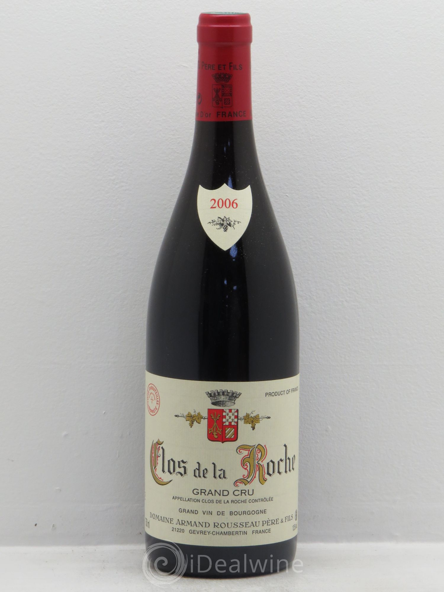 Clos de la Roche Grand Cru Armand Rousseau (Domaine) 2006 - Lot de 1 bouteille - 0