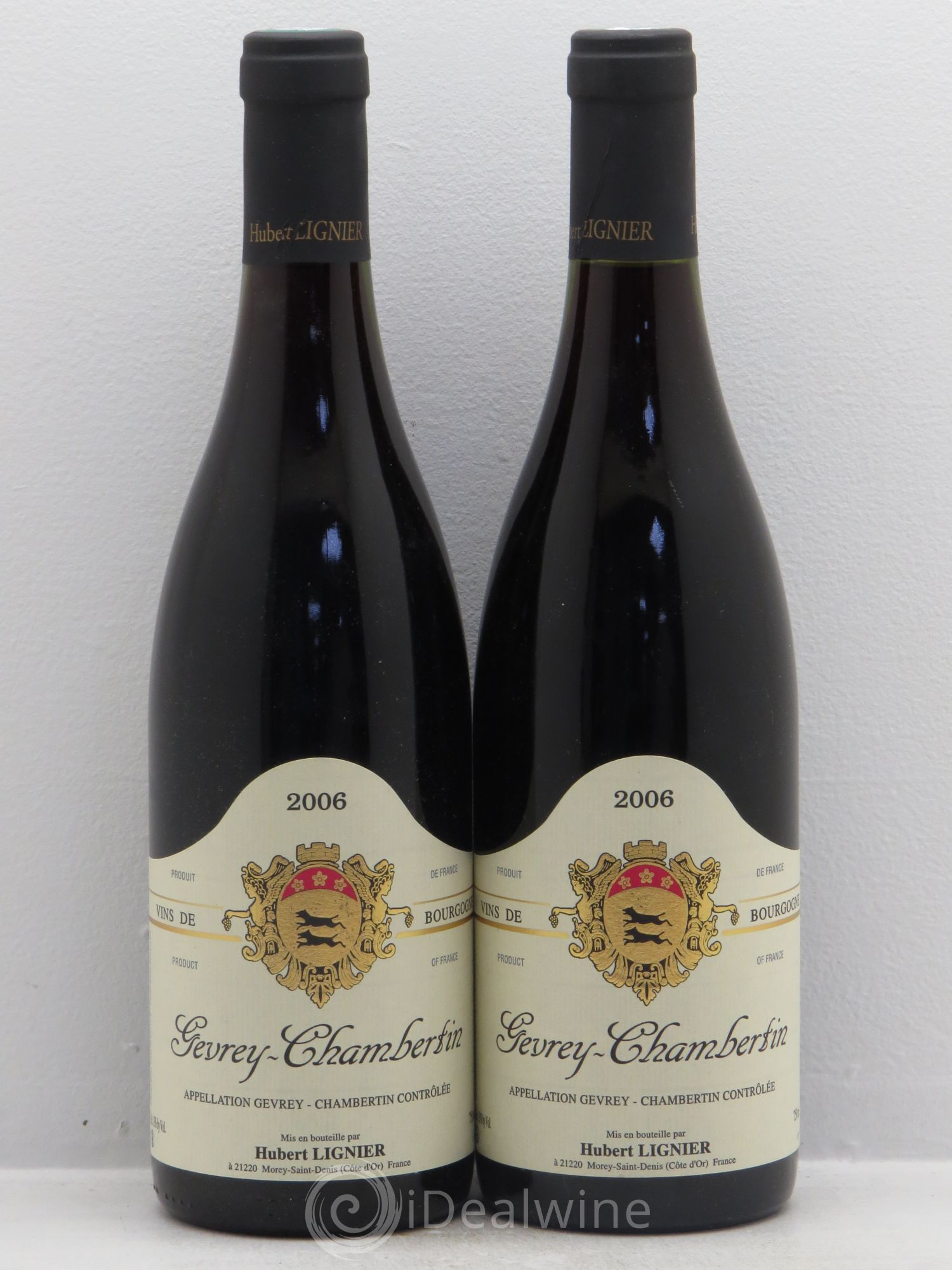 Gevrey-Chambertin Hubert Lignier (Domaine) 2006 - Lot de 2 bouteilles - 0