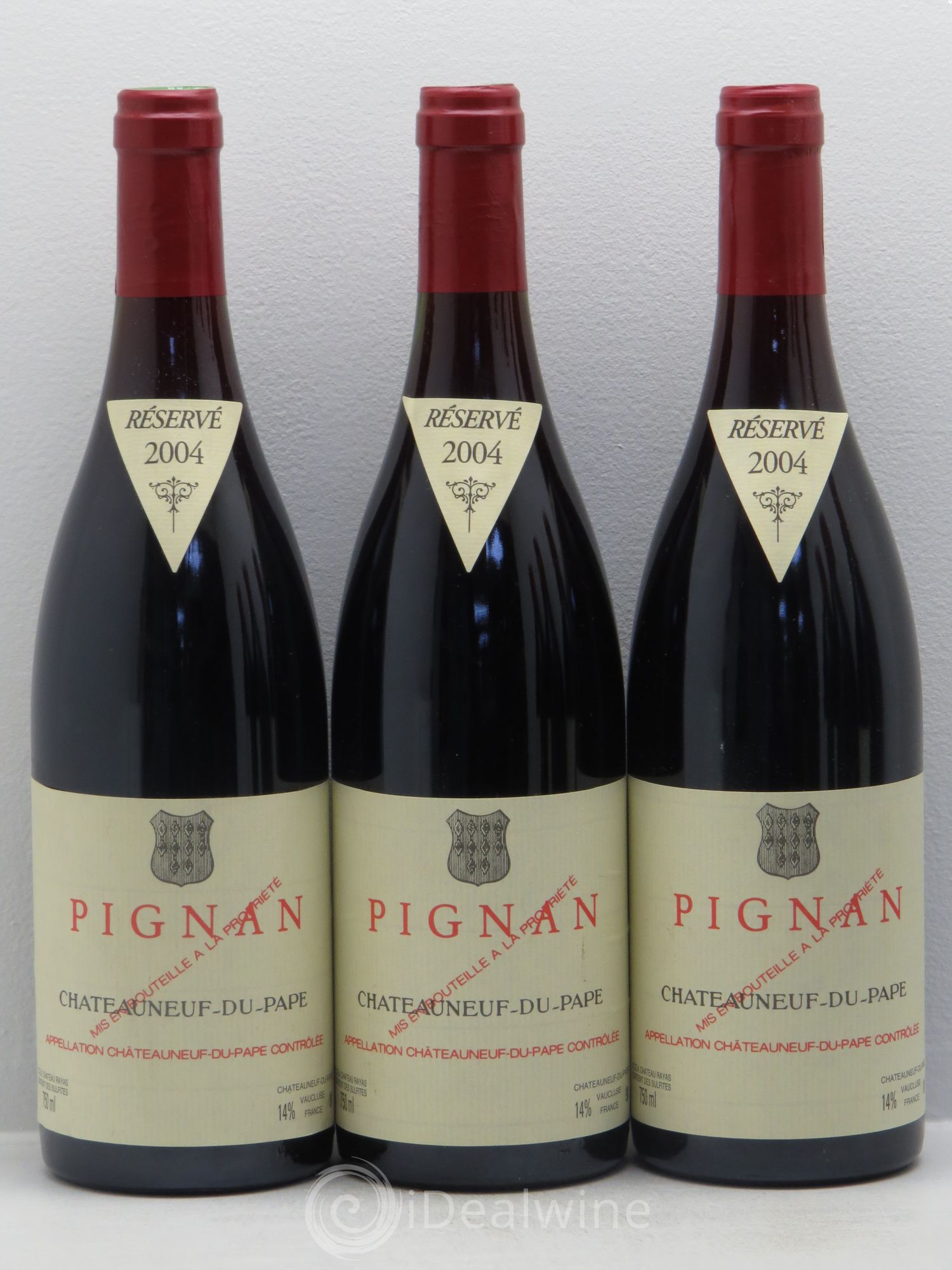 Châteauneuf-du-Pape Pignan Emmanuel Reynaud 2004 - Lot de 6 bouteilles - 2