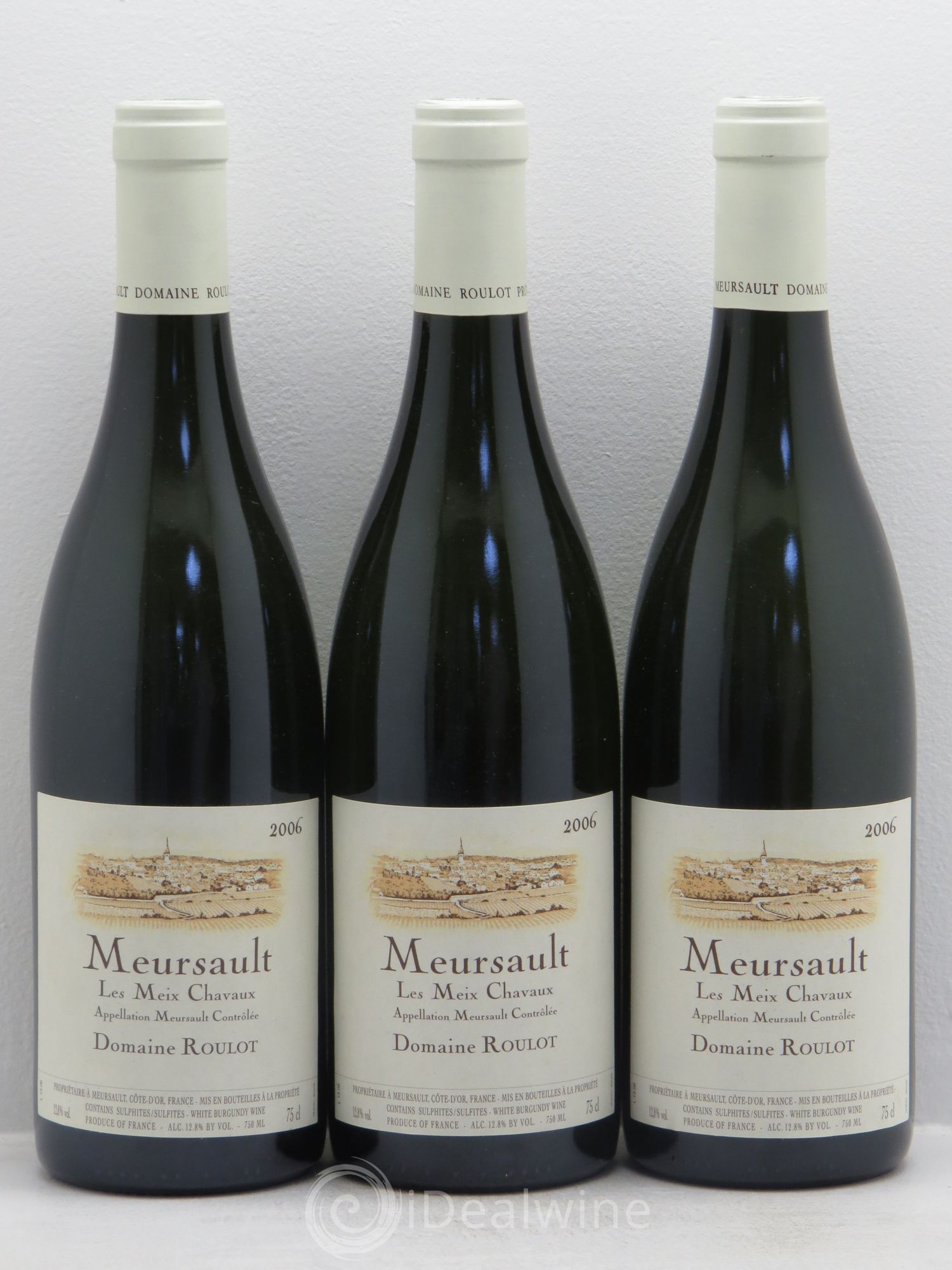 Meursault Meix Chavaux Roulot (Domaine) 2006 - Lot de 3 bouteilles - 0