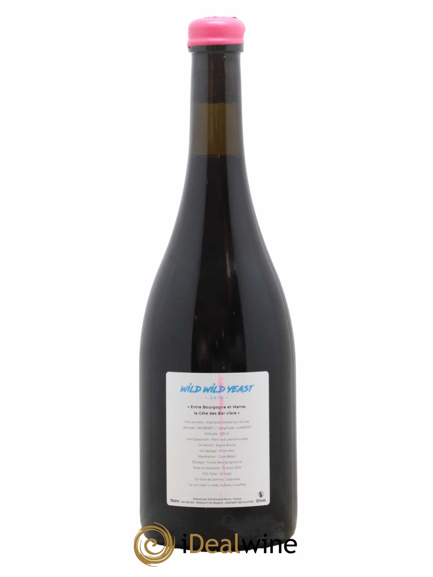 Coteaux Champenois Wild Wild Yeast Domaine Thibaud Brocard 2018 - Lot de 1 bouteille - 1