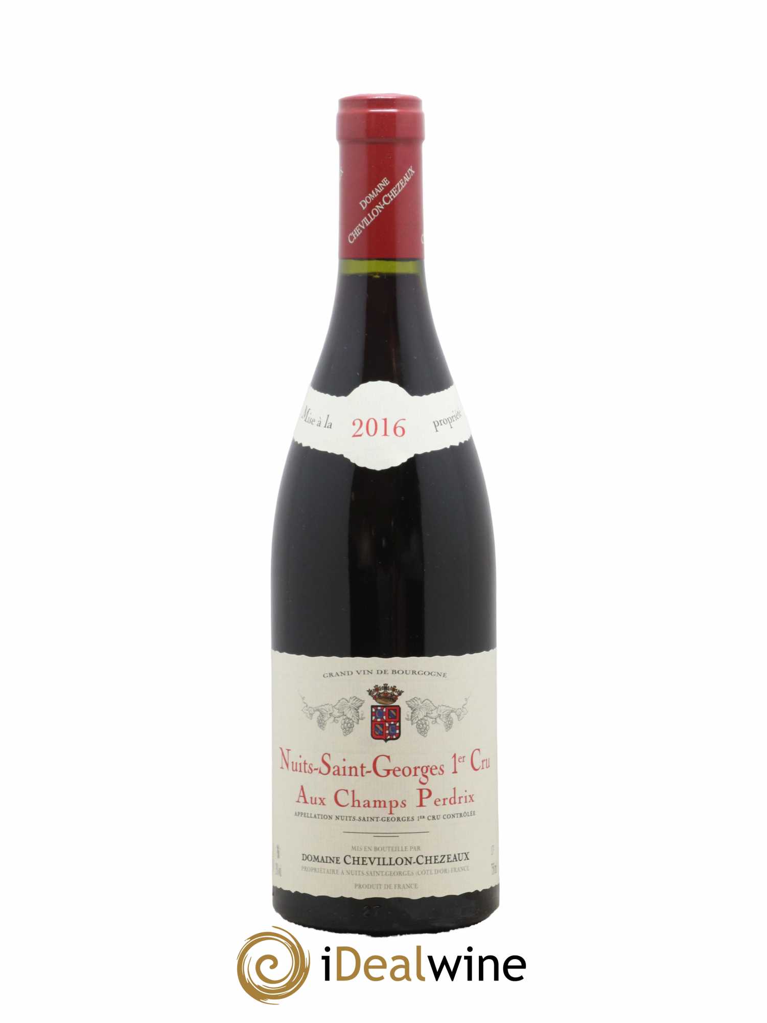 Nuits-Saint-Georges 1er Cru Les Champs Perdrix Domaine Chevillon Chezeaux 2016 - Lot de 1 bouteille - 0