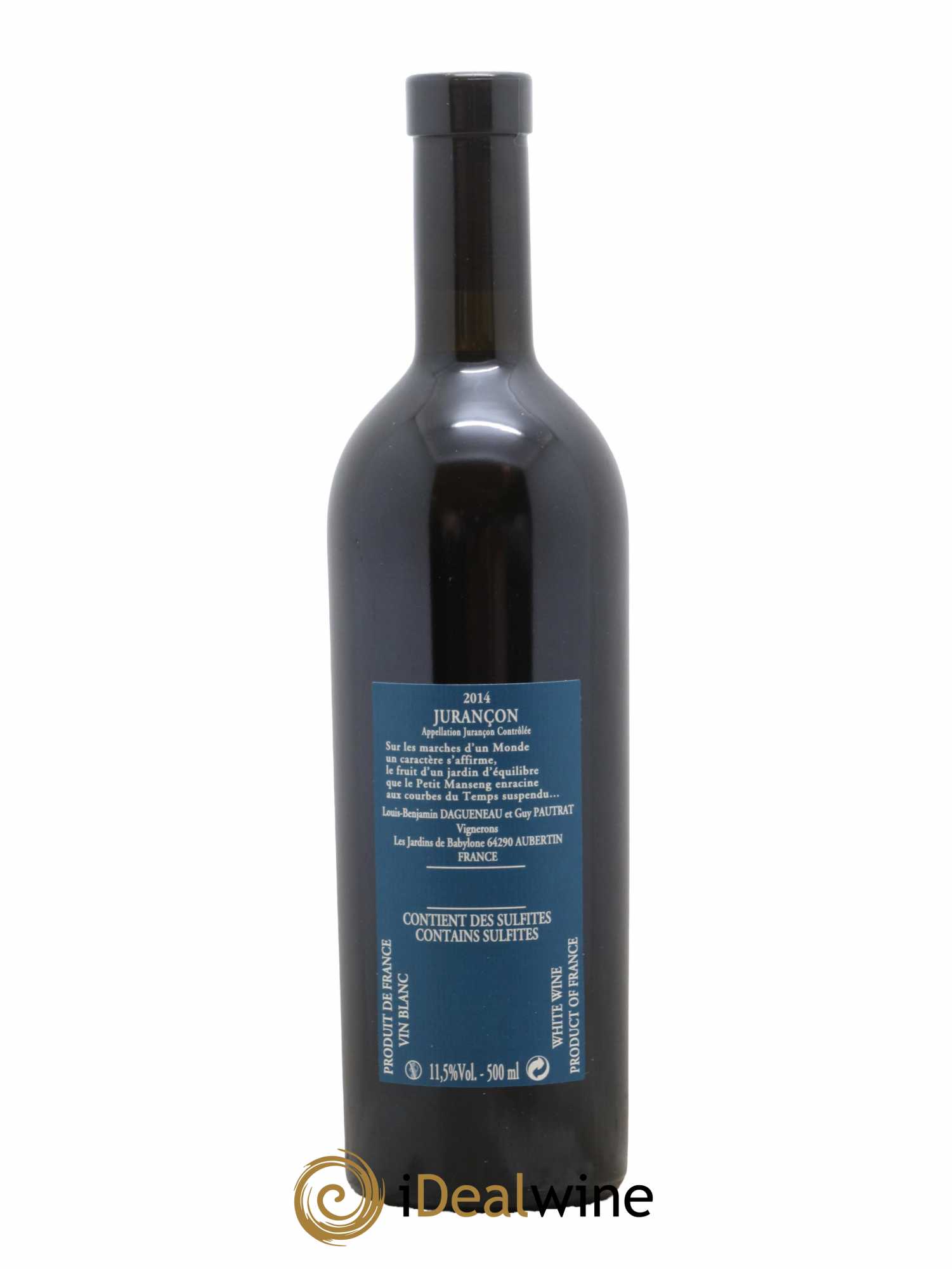 Vin de France (anciennement Jurançon) Jardins de Babylone Didier Dagueneau 2014 - Lotto di 1 bottiglia - 1