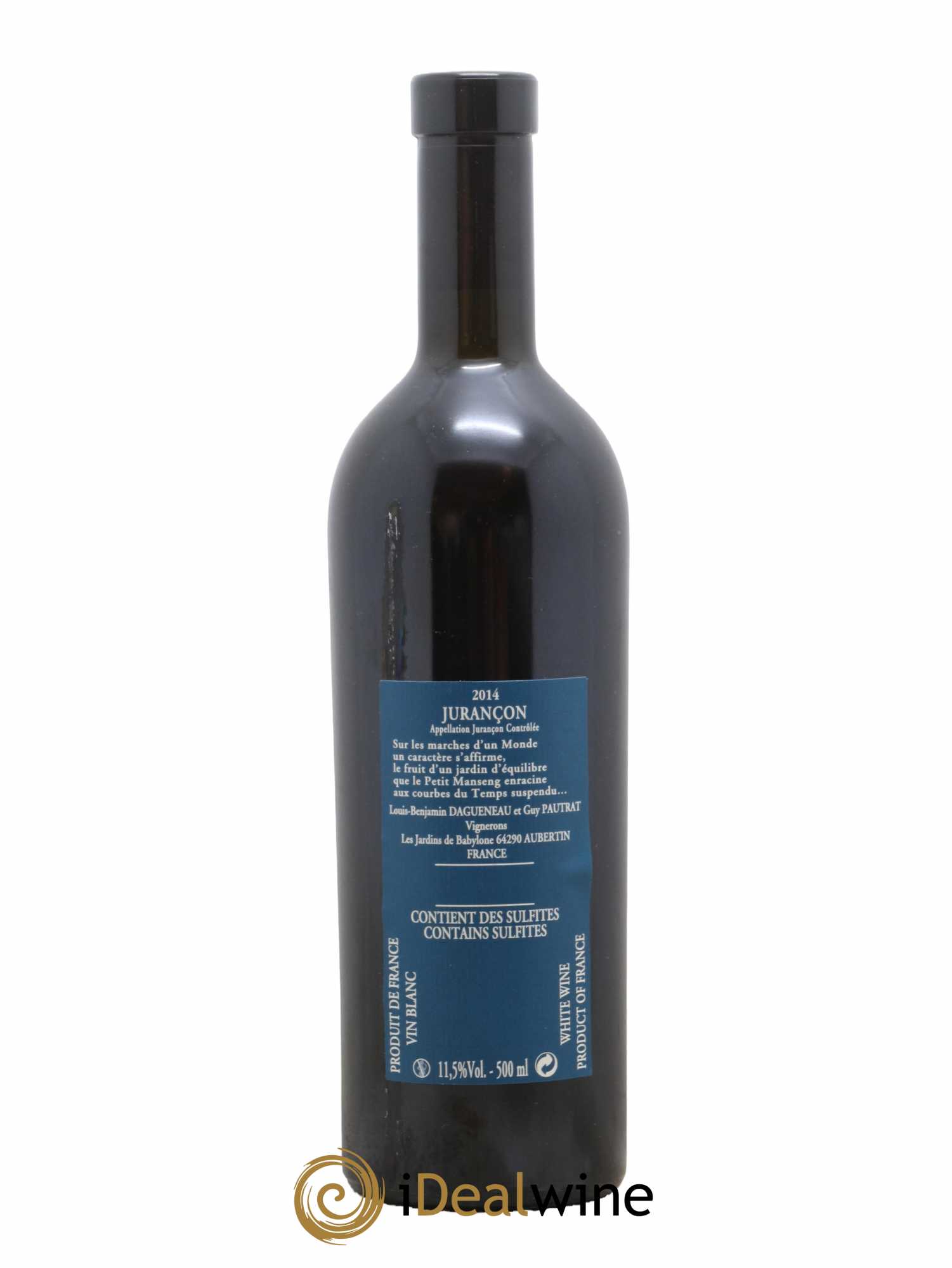Vin de France (anciennement Jurançon) Jardins de Babylone Didier Dagueneau 2014 - Lotto di 1 bottiglia - 1