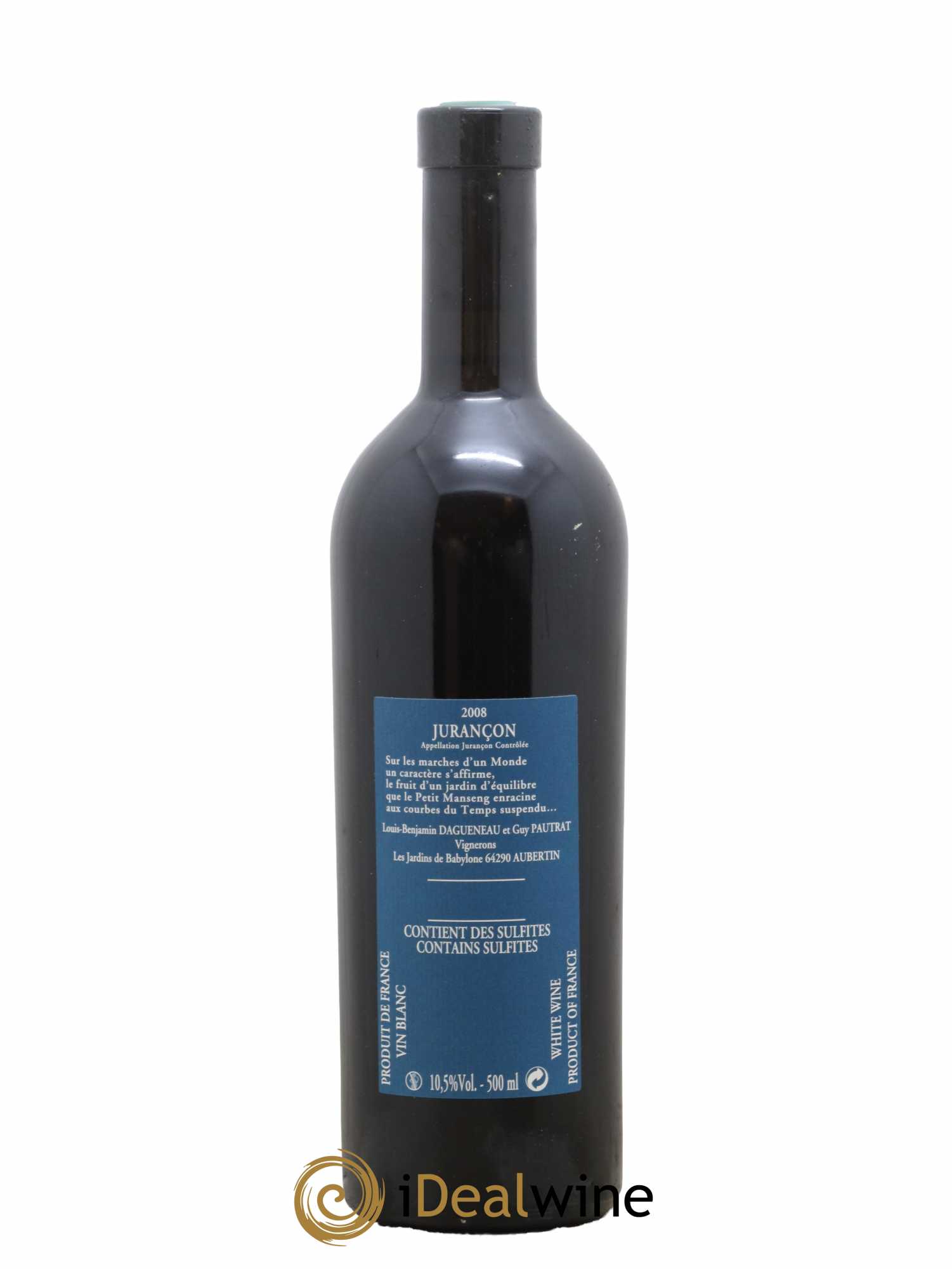 Vin de France (anciennement Jurançon) Jardins de Babylone Didier Dagueneau 2008 - Lotto di 1 bottiglia - 1