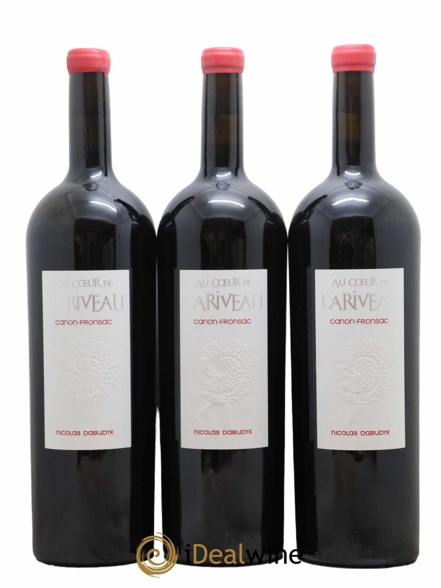 Canon-Fronsac Au Coeur De Lariveau Nicolas Dabudyk 2018 - Lot de 3 magnums - 0
