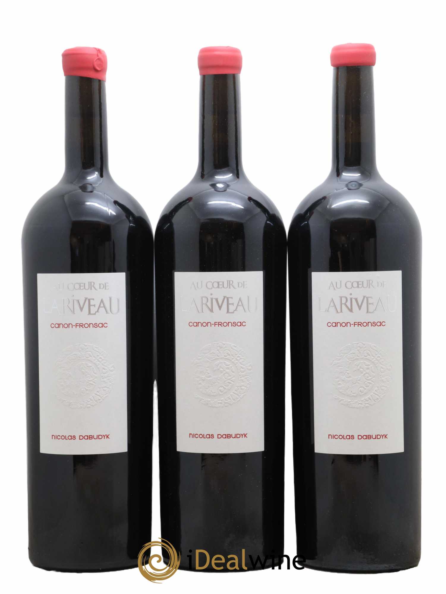 Canon-Fronsac Au Coeur De Lariveau Nicolas Dabudyk 2018 - Lot de 3 magnums - 0