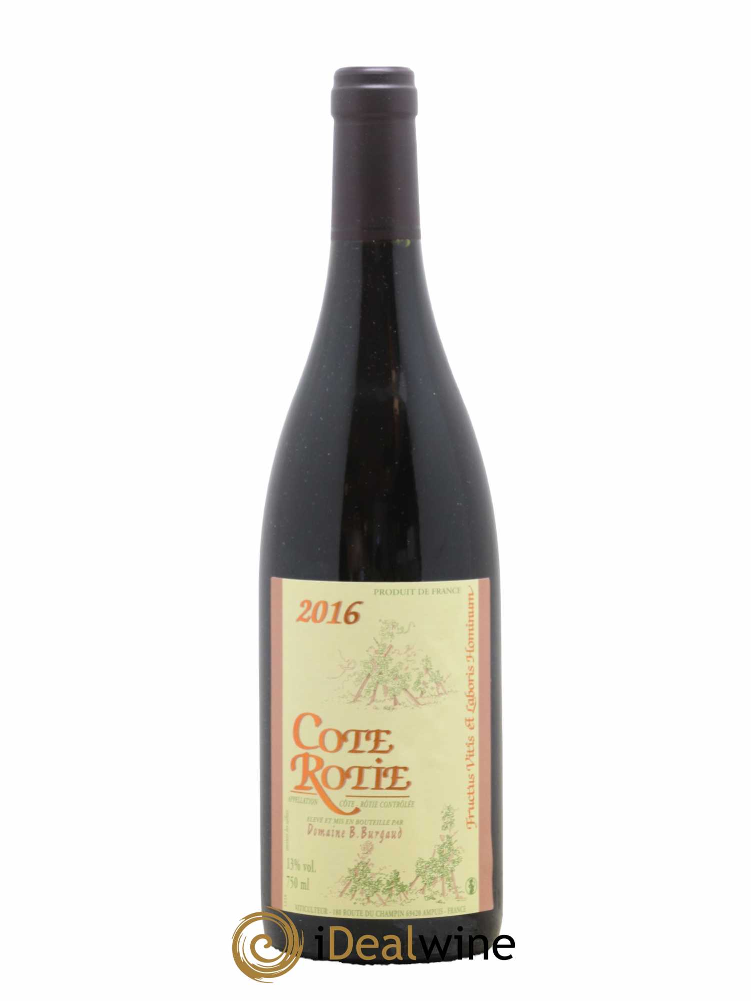 Côte-Rôtie Bernard Burgaud 2016 - Lot de 1 bouteille - 0