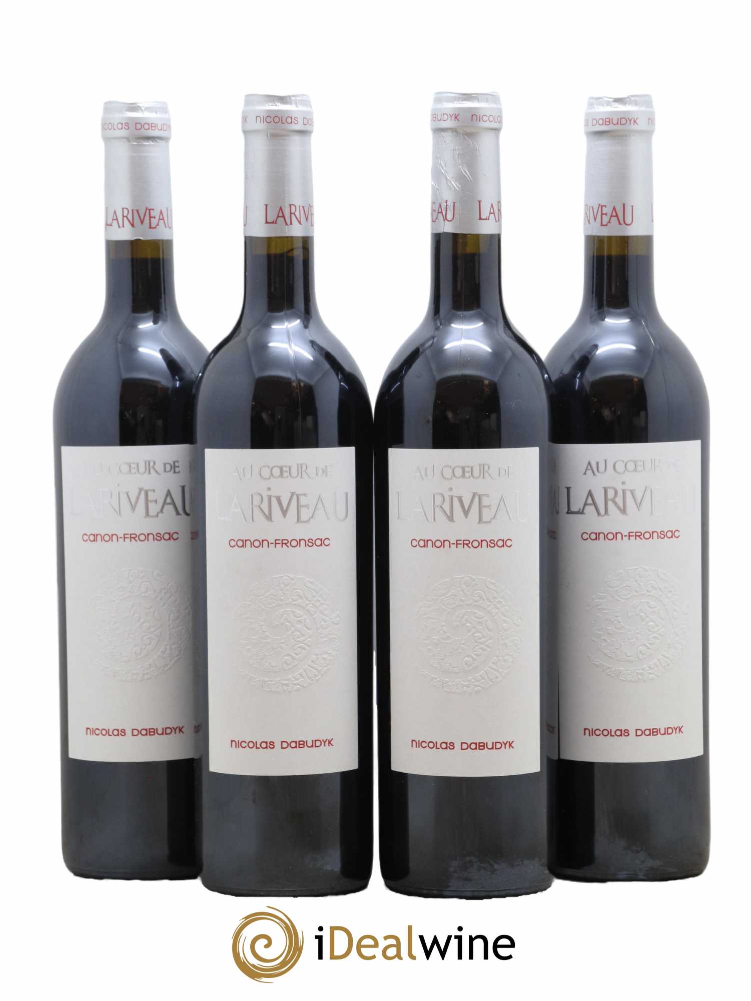 Canon-Fronsac Au Coeur De Lariveau Château Lariveau 2016 - Lot de 4 bouteilles - 0