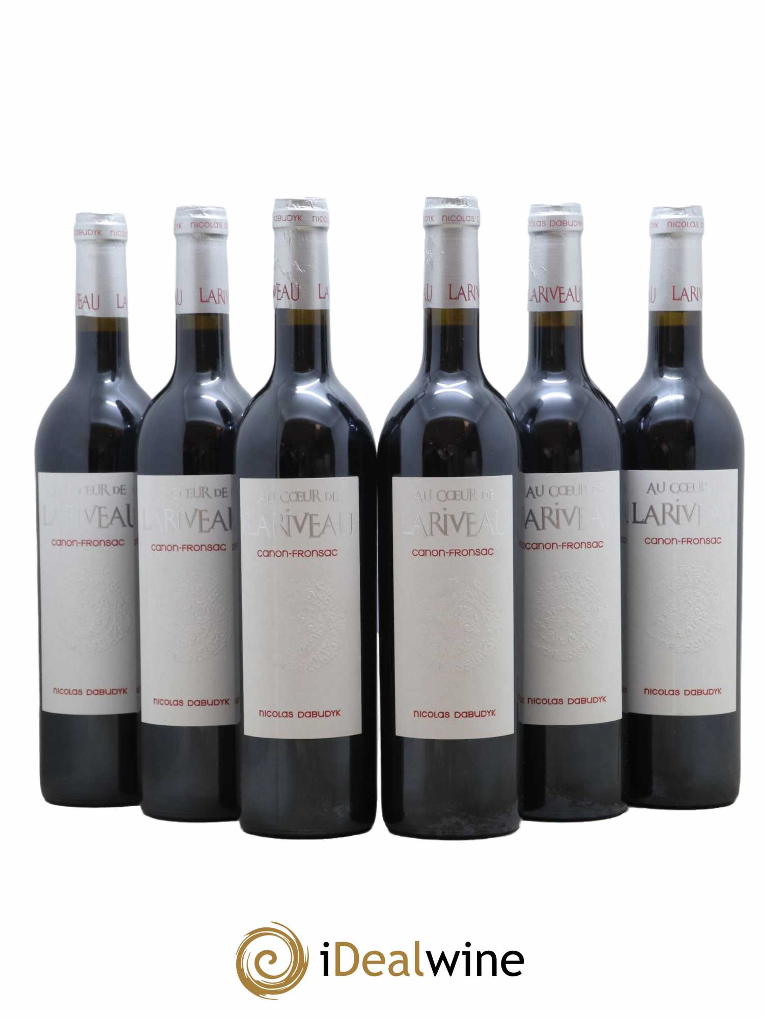 Canon-Fronsac Au Coeur De Lariveau Château Lariveau 2018 - Lot of 6 bottles - 0