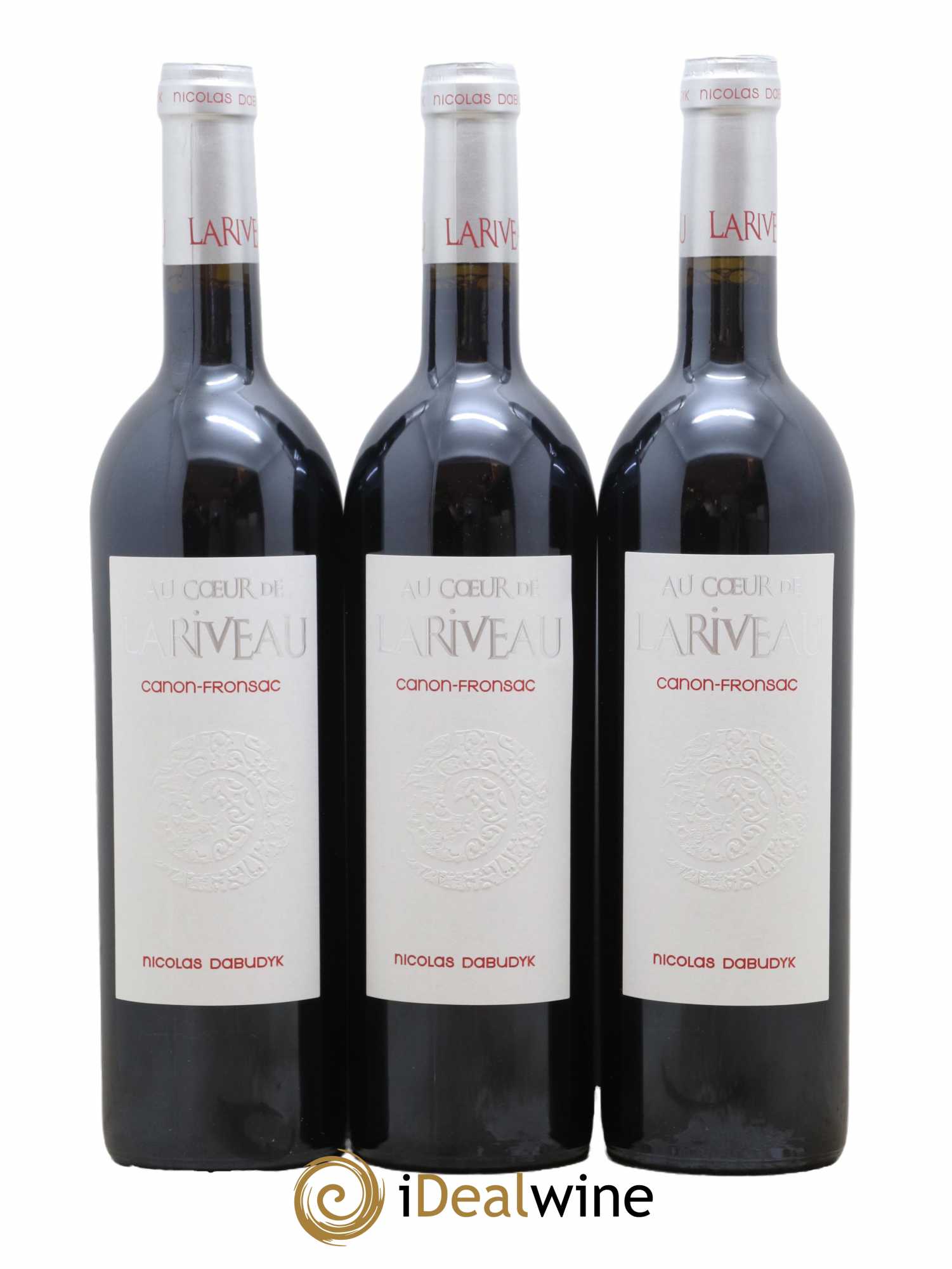 Canon-Fronsac Au Coeur De Lariveau Château Lariveau 2018 - Lot de 3 bouteilles - 0