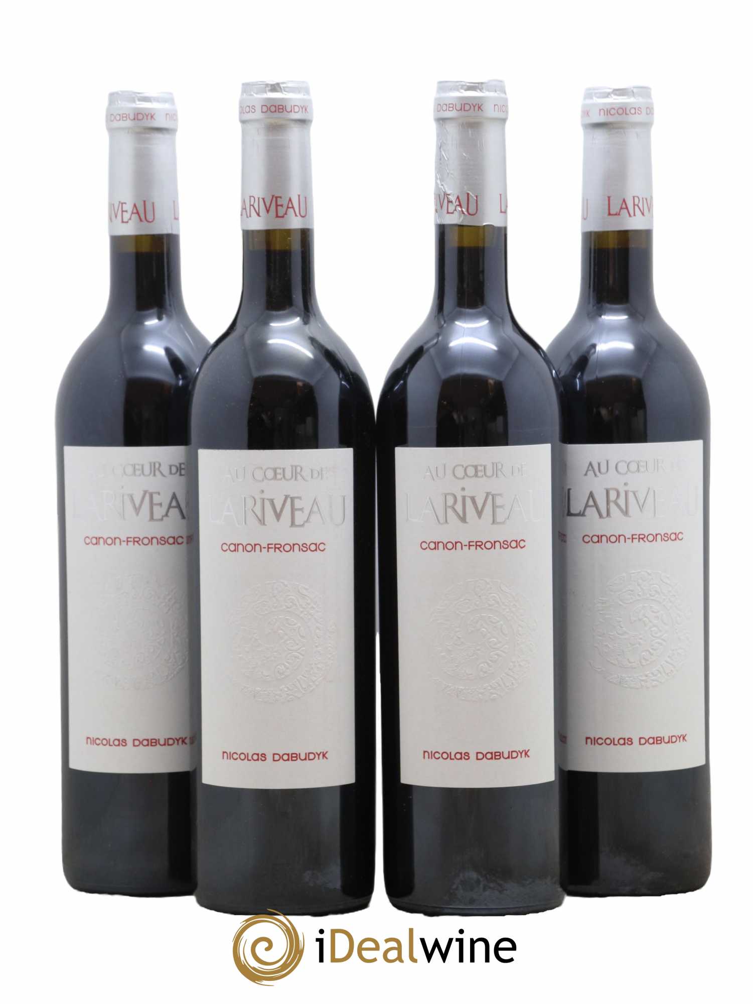 Canon-Fronsac Au Coeur De Lariveau Château Lariveau 2016 - Lot de 4 bouteilles - 0