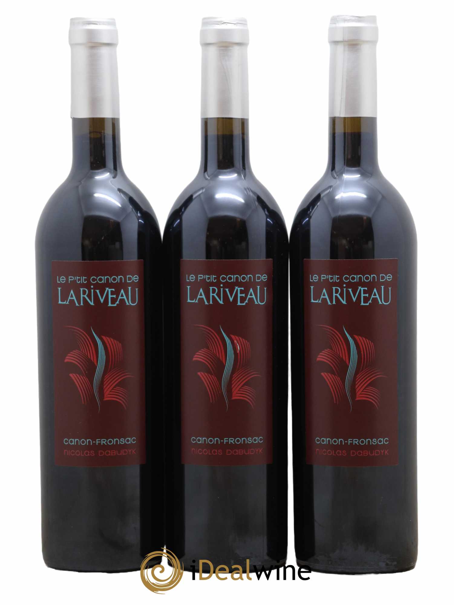 Canon-Fronsac Le P'tit Canon De Lariveau Château Lariveau 2020 - Lot de 3 bouteilles - 0
