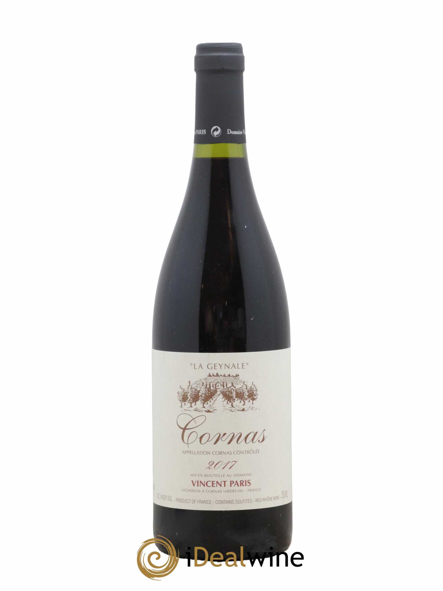 Cornas La Geynale Vincent Paris 2017 - Lot de 1 bouteille - 0