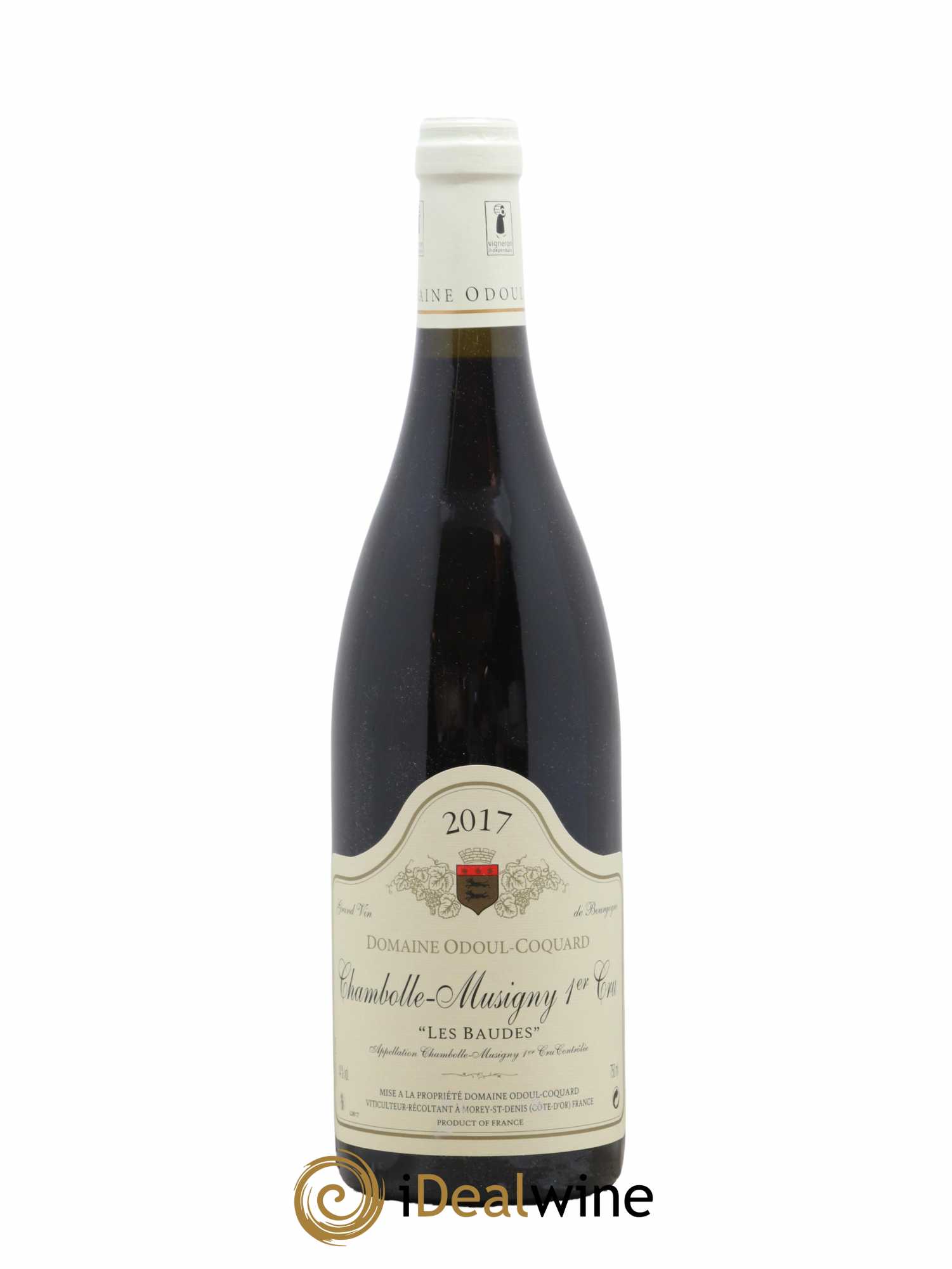 Chambolle-Musigny 1er Cru Les Baudes Domaine Odoul Coquard 2017 - Lot de 1 bouteille - 0