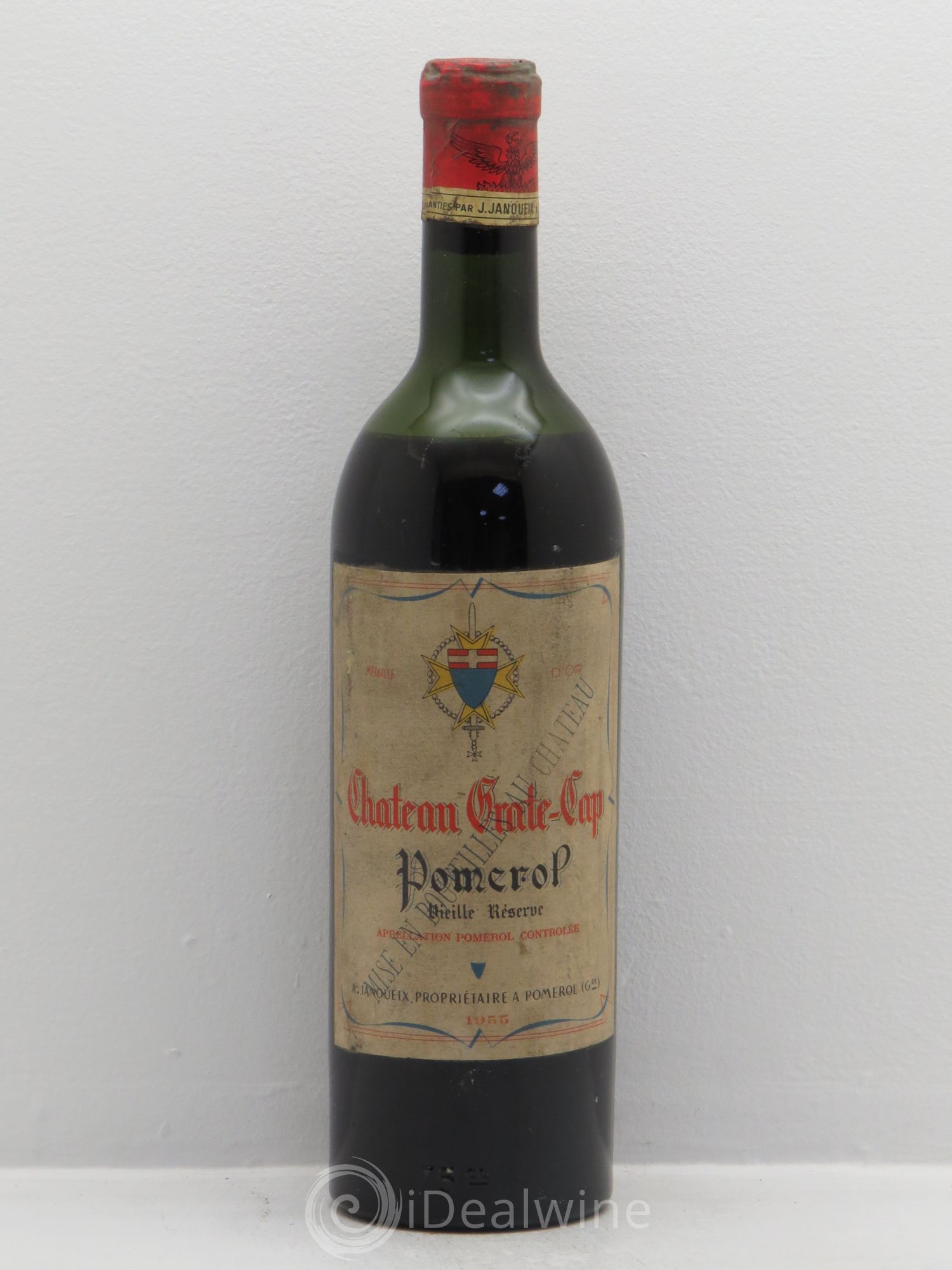 Château Grate-Cap (sans prix de réserve) 1955 - Lot de 1 bouteille - 0