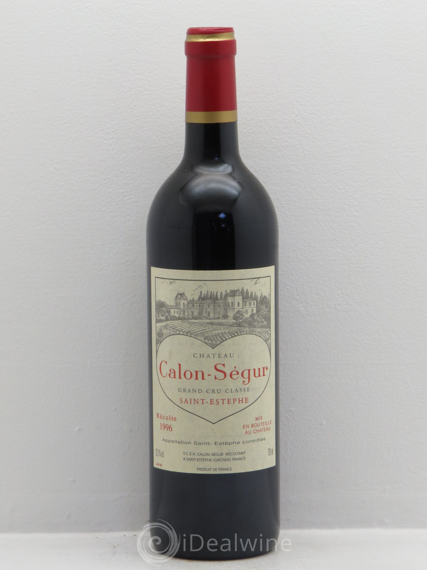 Château Calon Ségur 3ème Grand Cru Classé (sans prix de réserve) 1996 - Lot de 1 bouteille - 0