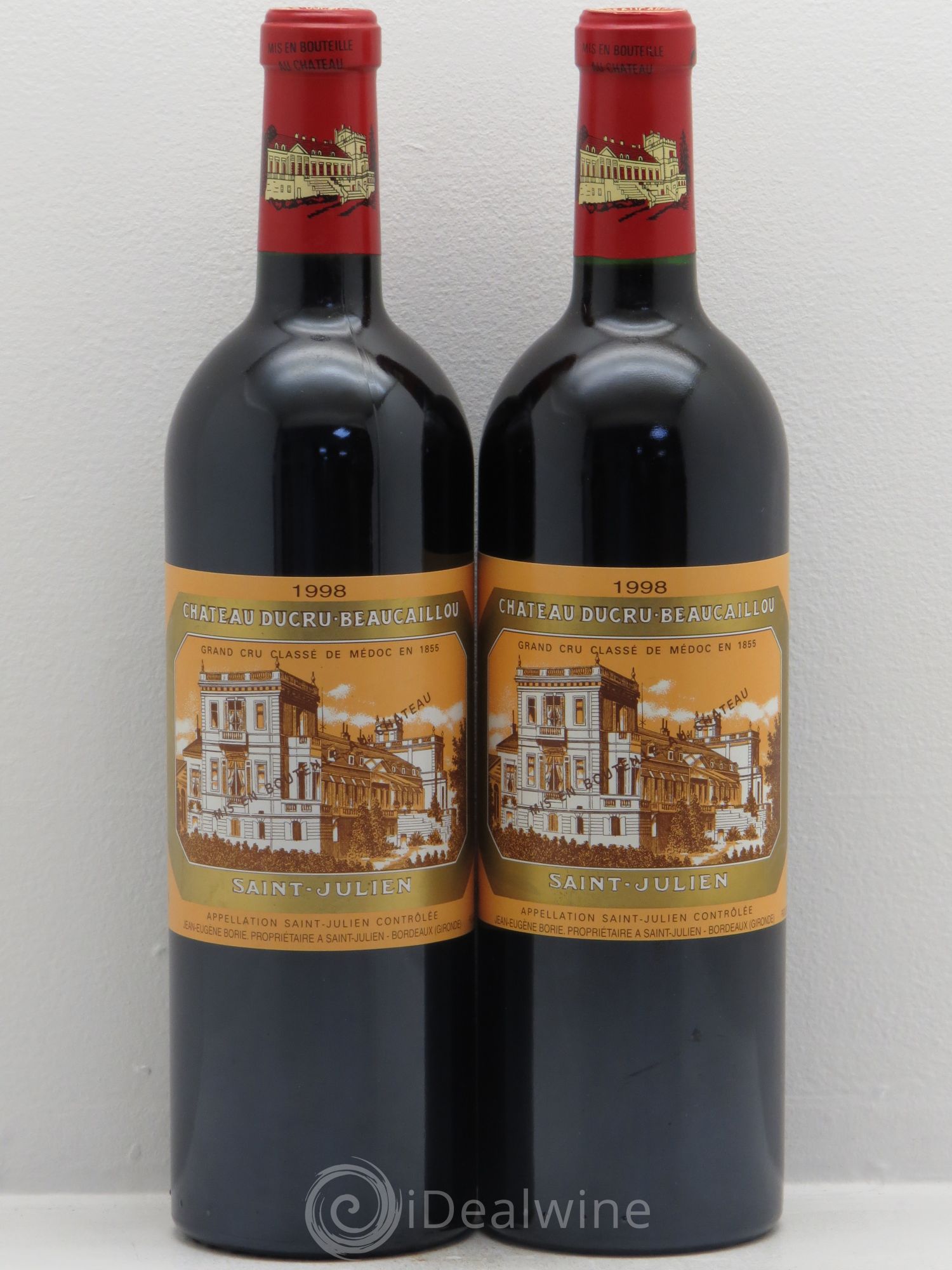 Château Ducru Beaucaillou 2ème Grand Cru Classé (sans prix de réserve) 1998 - Lot de 2 bouteilles - 0