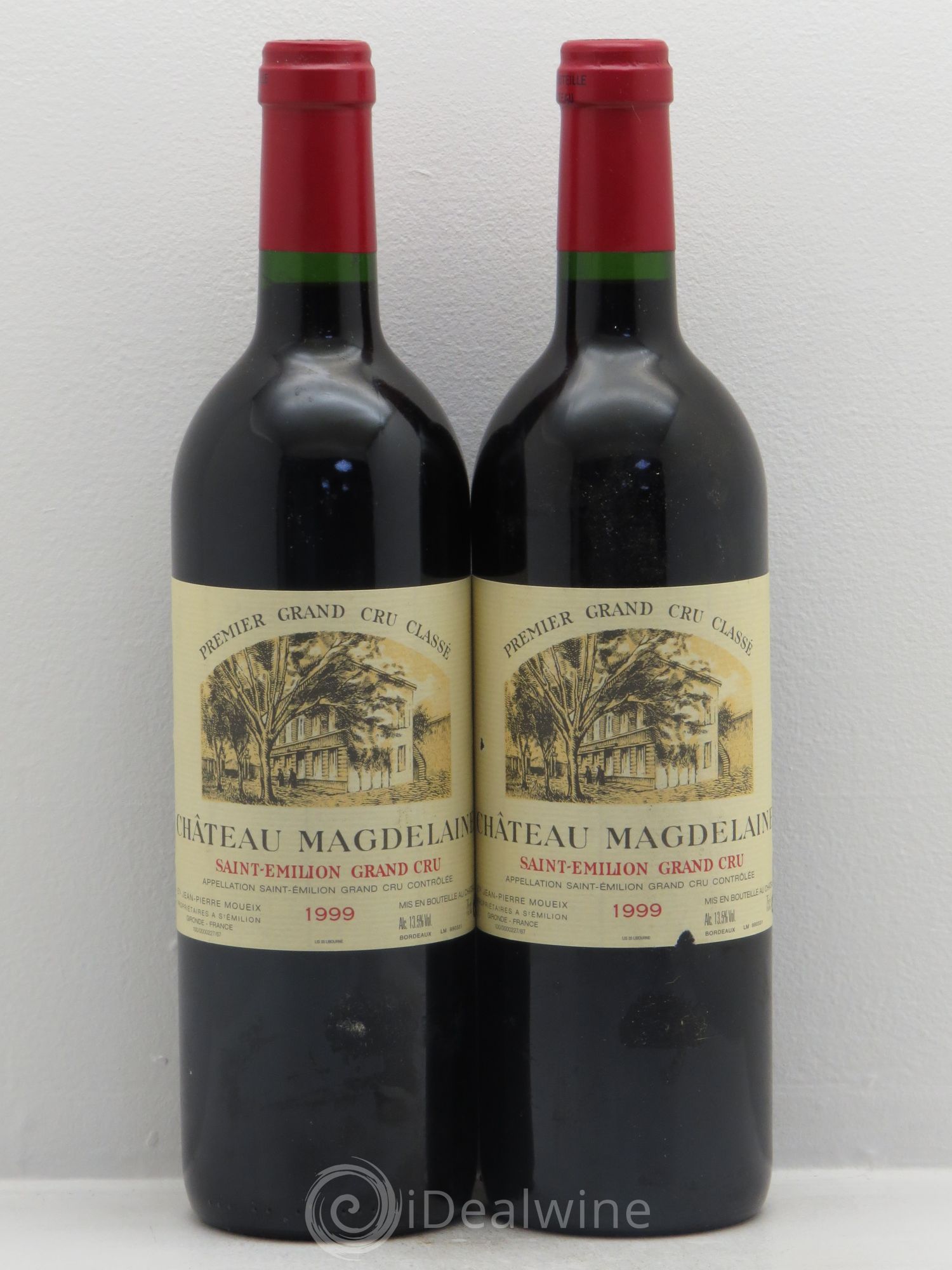Château Magdelaine (sans prix de réserve) 1999 - Lot de 2 bouteilles - 0