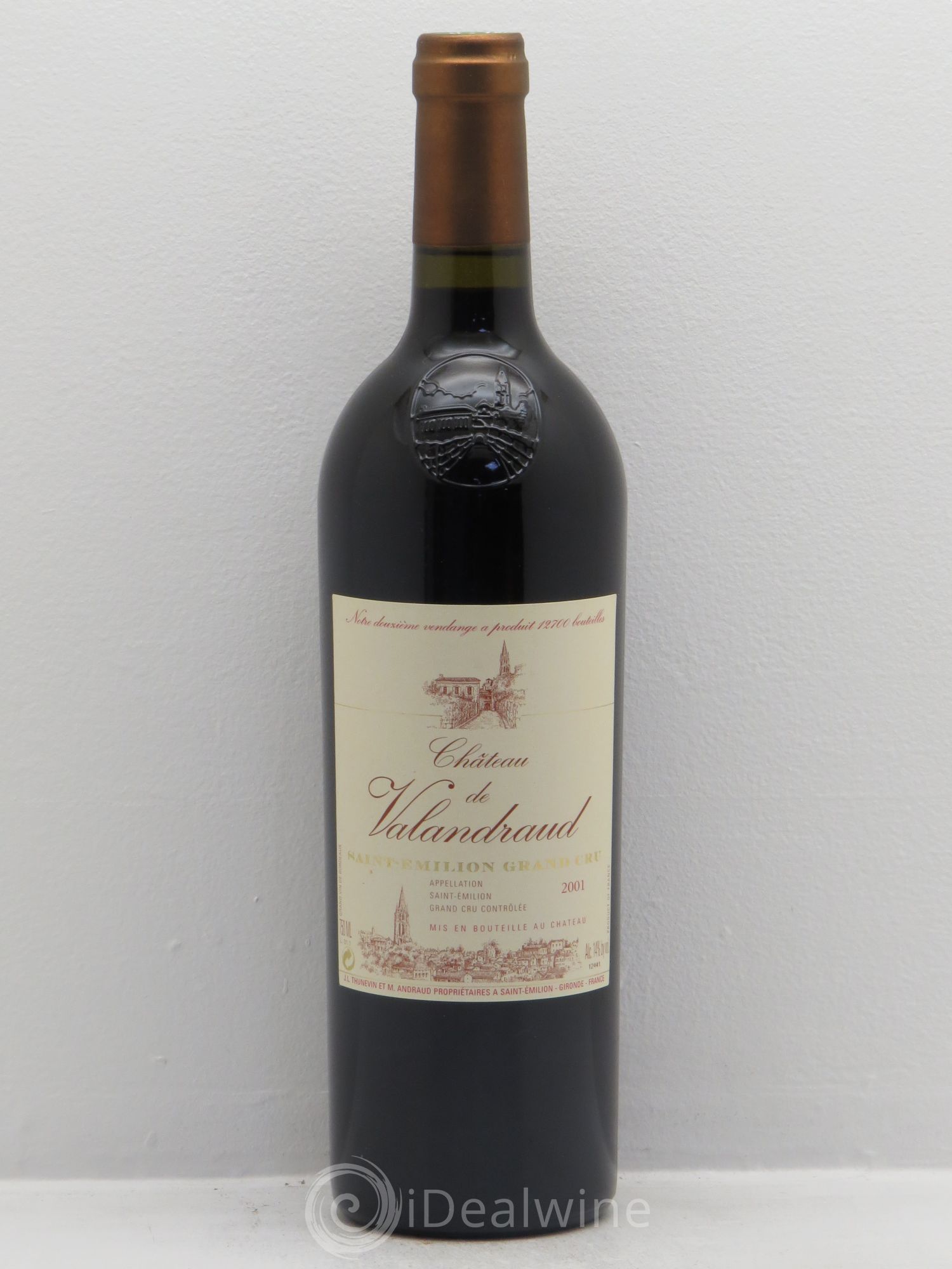 Château de Valandraud (sans prix de réserve) 2001 - Lot de 1 bouteille - 0