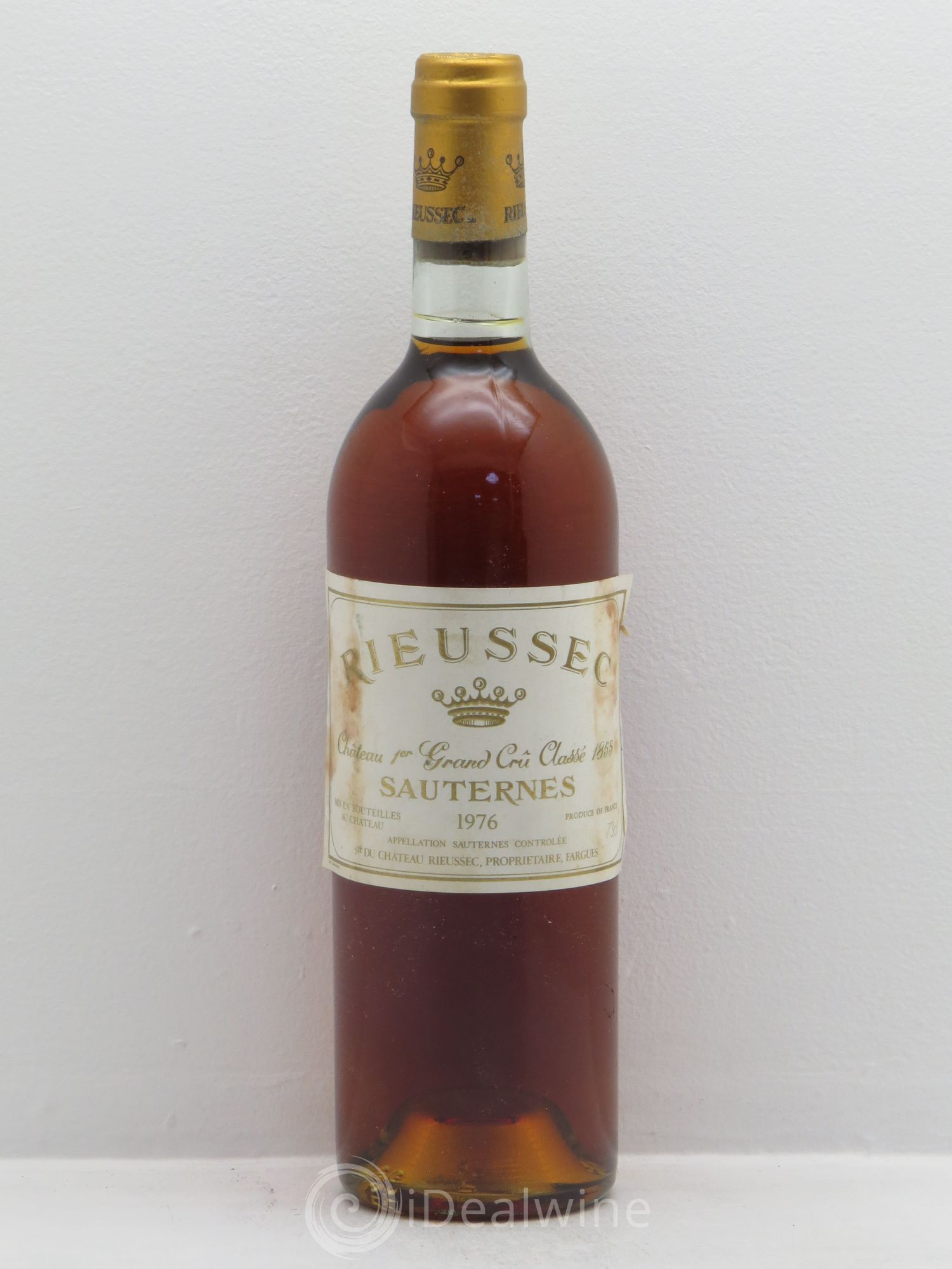 Château Rieussec 1er Grand Cru Classé (senza prezzo di riserva) 1976 - Lotto di 1 bottiglia - 0