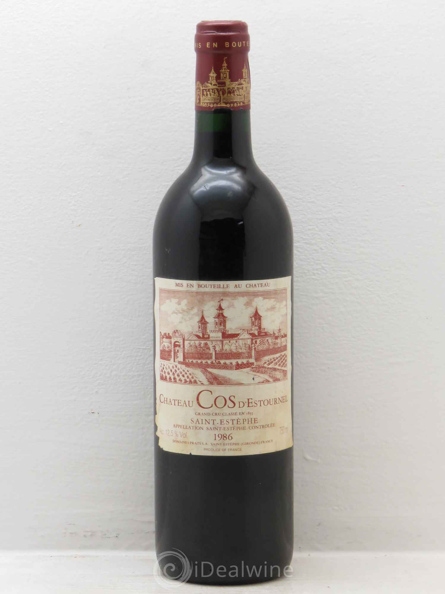 Cos d'Estournel 2ème Grand Cru Classé 1986 - Lot de 1 bouteille - 0