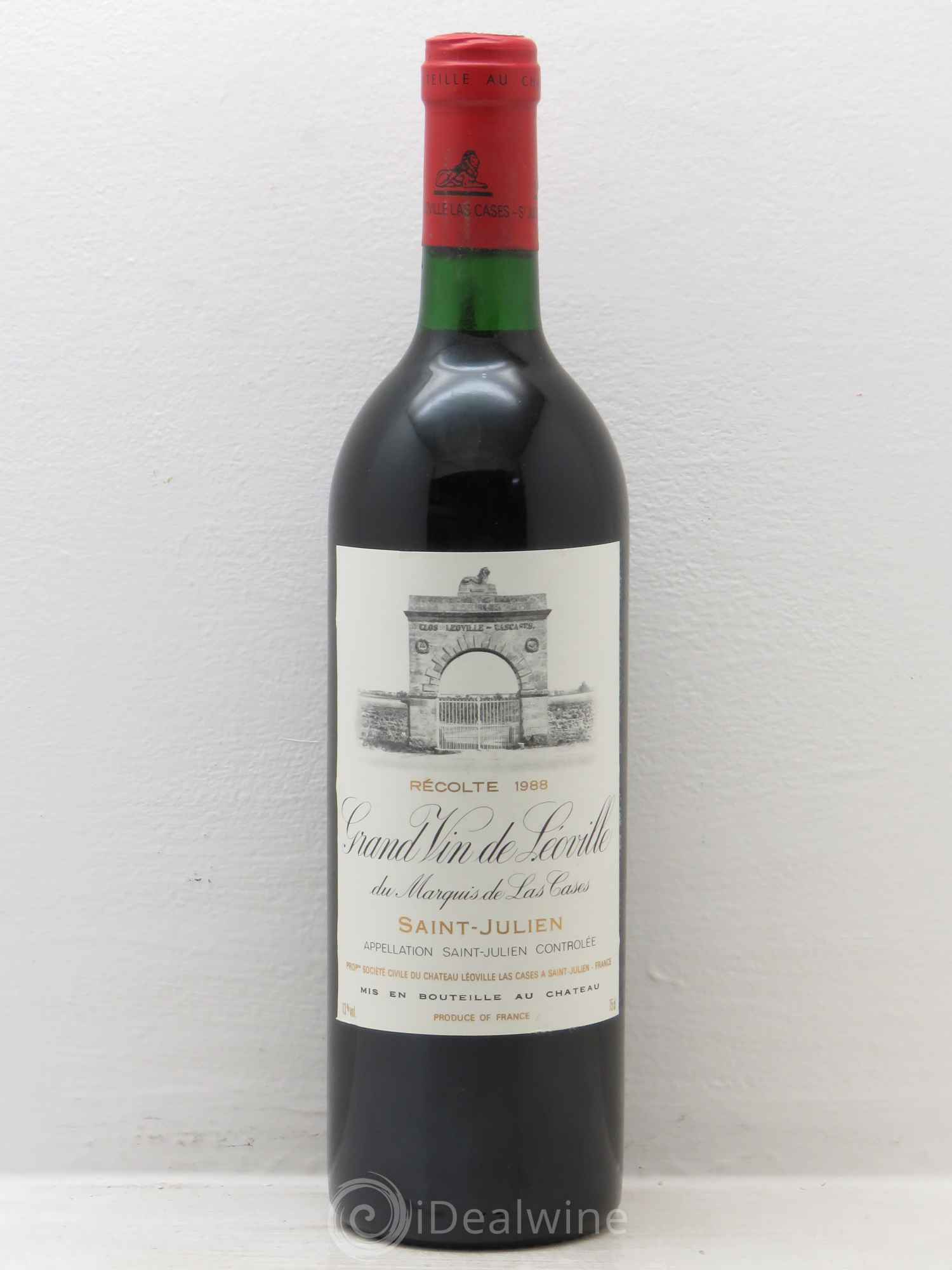 Château Léoville Las Cases 2ème Grand Cru Classé 1988 - Lot de 1 bouteille - 0