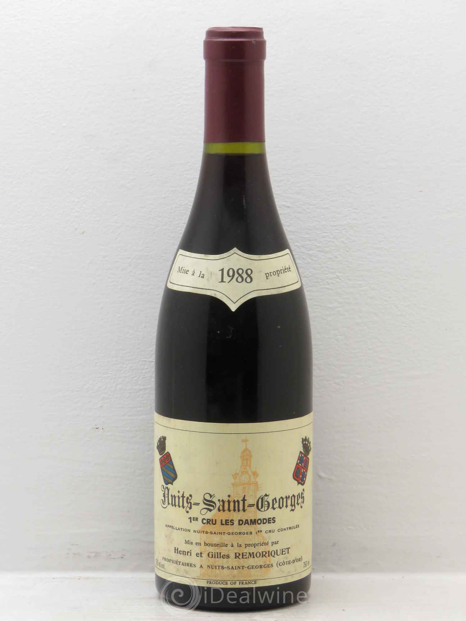 Nuits-Saint-Georges 1er Cru Les Damodes Gilles Remoriquet 1988 - Lot de 1 bouteille - 0