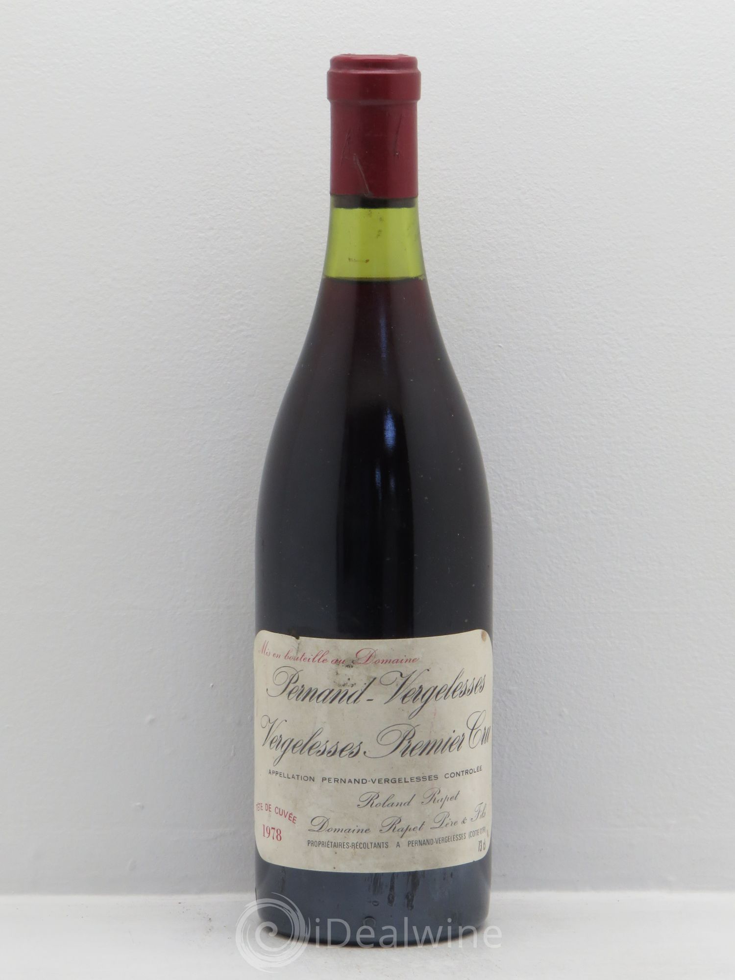 Pernand-Vergelesses 1er Cru Tête de Cuvée (sans prix de réserve) 1978 - Posten von 1 Flasche - 0