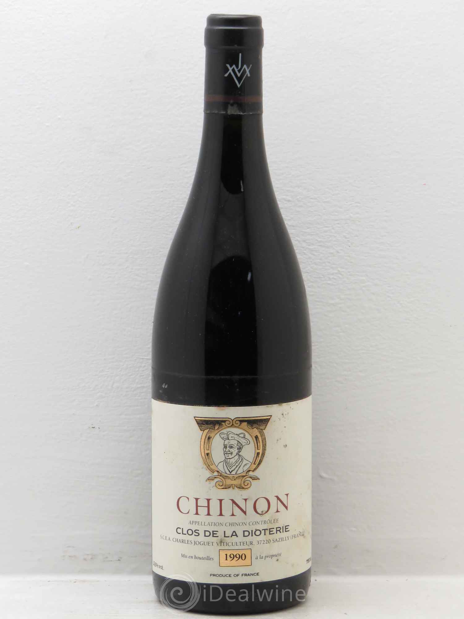 Chinon Clos de La Dioterie Charles Joguet 1990 - Lot de 1 bouteille - 0