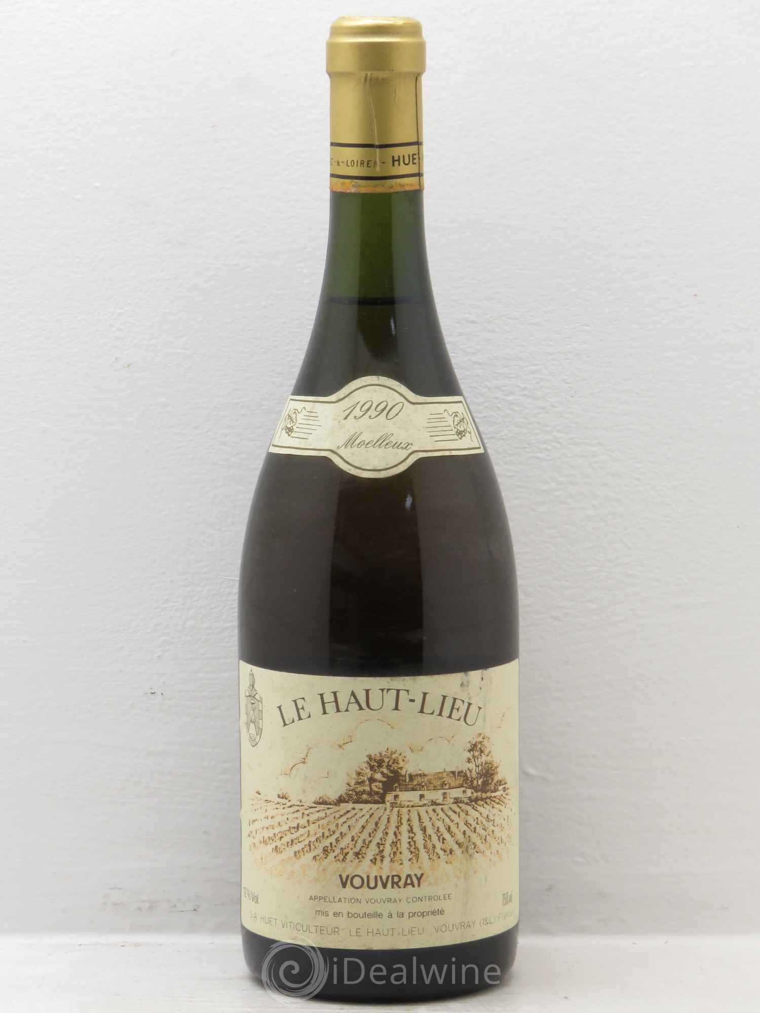 Vouvray Le Haut-Lieu Moelleux Domaine Huet 1990 - Lotto di 1 bottiglia - 0