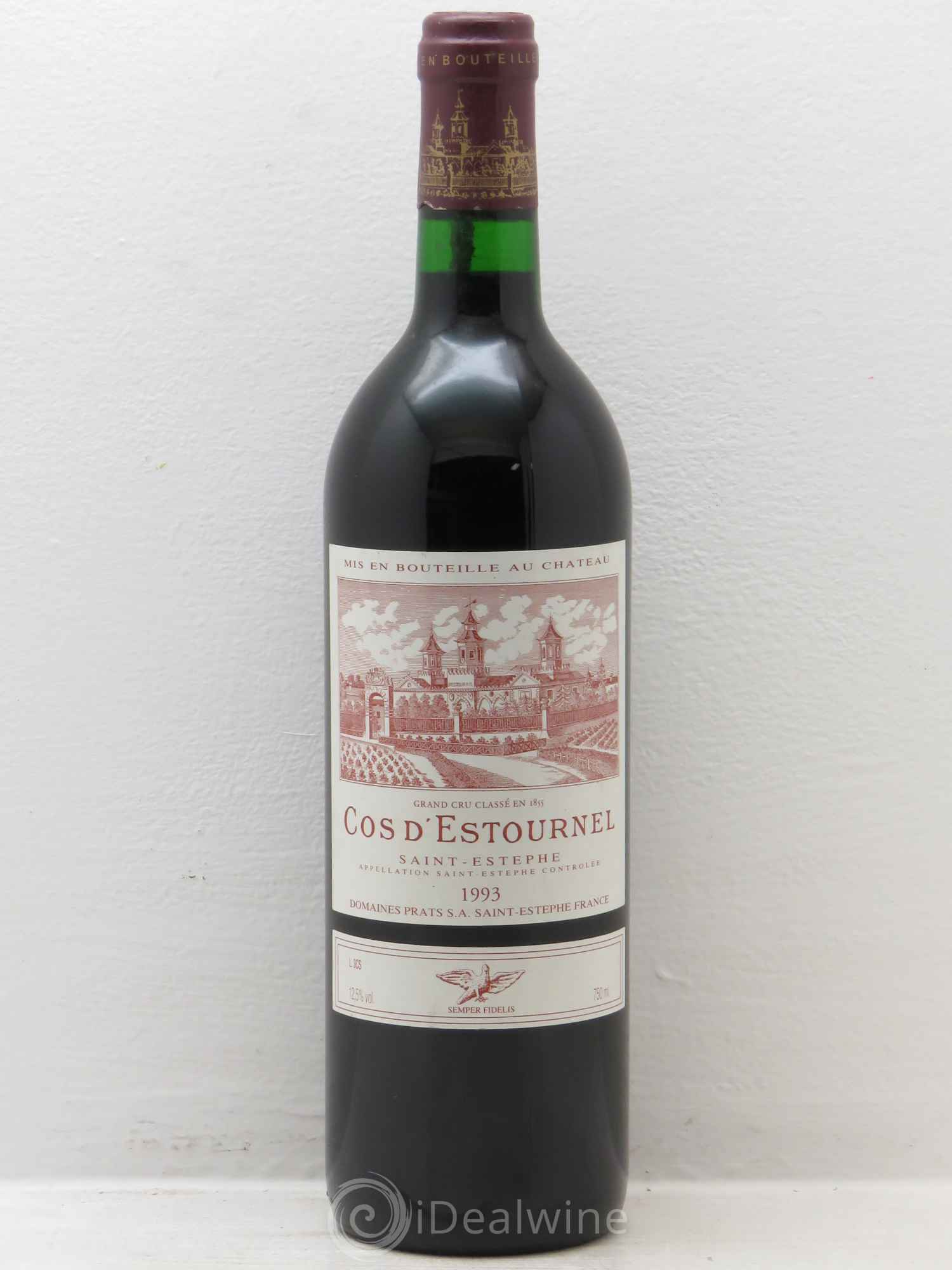Cos d'Estournel 2ème Grand Cru Classé 1993 - Lot de 1 bouteille - 0