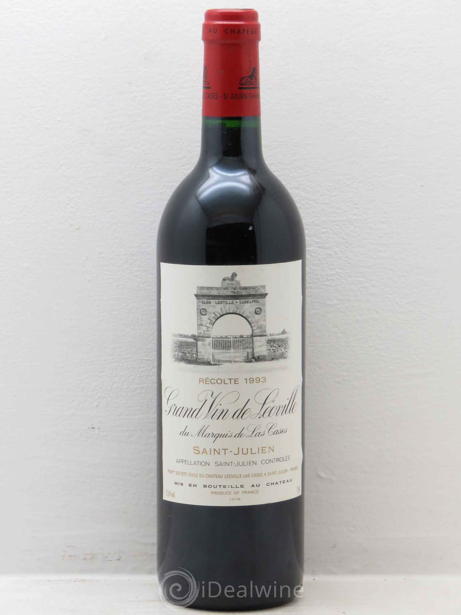 Château Léoville Las Cases 2ème Grand Cru Classé 1993 - Lot de 1 bouteille - 0