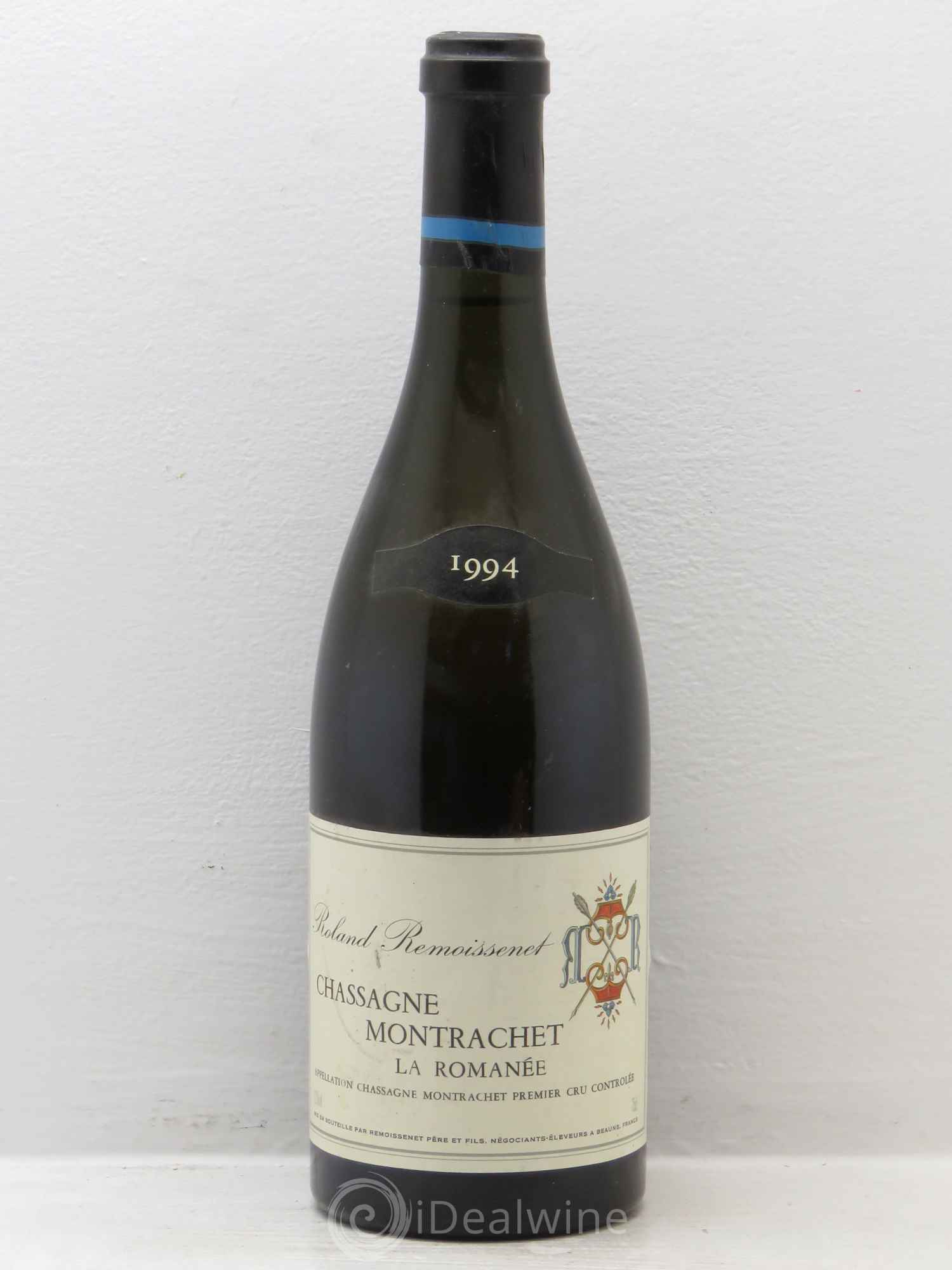 Chassagne-Montrachet 1er Cru Domaine Remossenet 1994 - Posten von 1 Flasche - 0