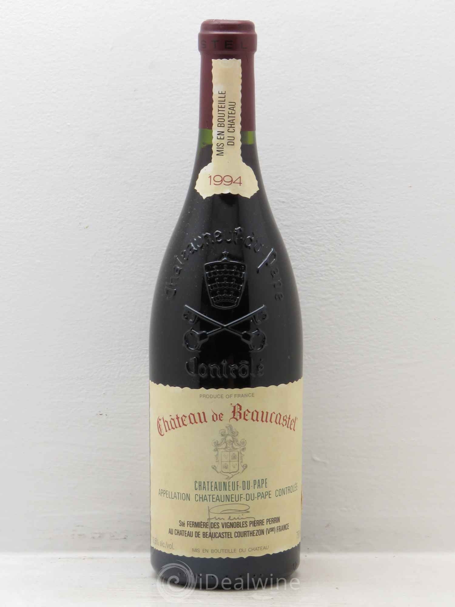 Châteauneuf-du-Pape Château de Beaucastel Famille Perrin 1994 - Lot de 1 bouteille - 0