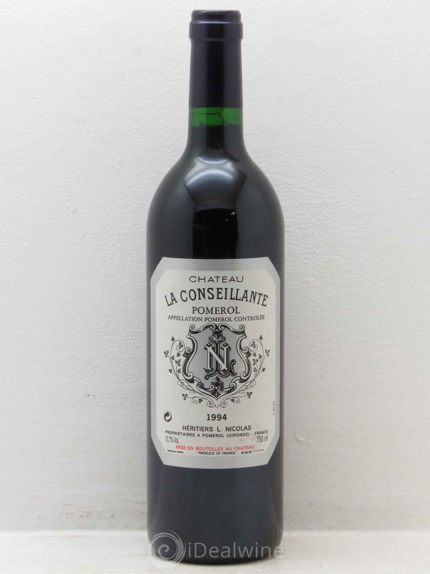 Château la Conseillante 1994 - Lot de 1 bouteille - 0