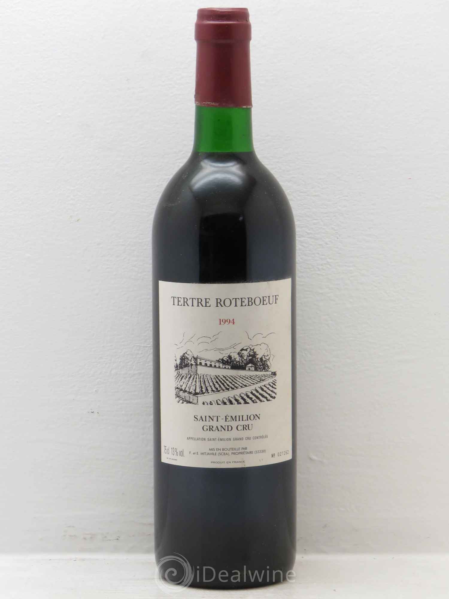 Château Tertre Roteboeuf 1994 - Lot de 1 bouteille - 0