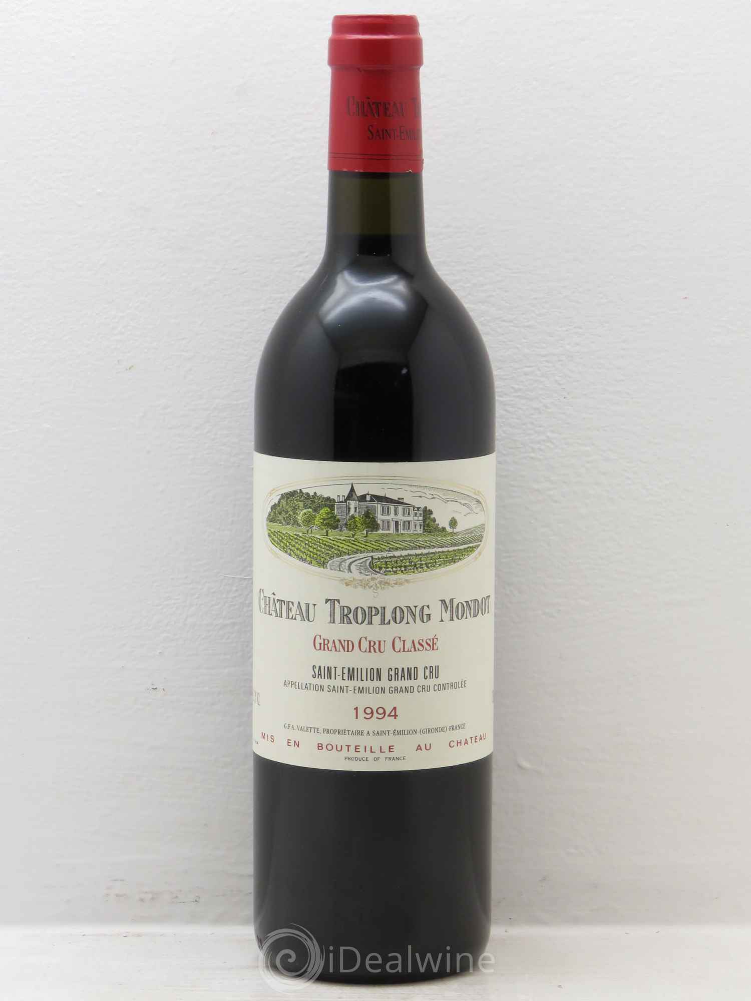 Château Troplong Mondot 1er Grand Cru Classé B 1994 - Lot de 1 bouteille - 0