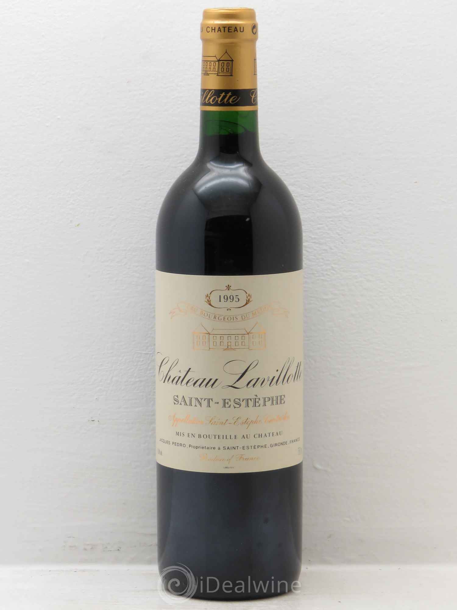 Saint-Estèphe Château Lavillotte 1995 - Posten von 1 Flasche - 0