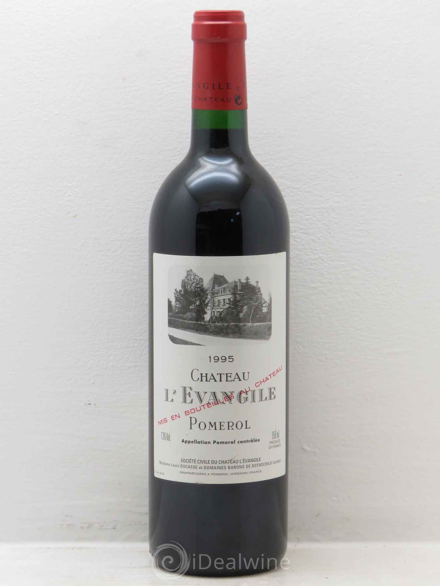Château l' Évangile 1995 - Lot de 1 bouteille - 0