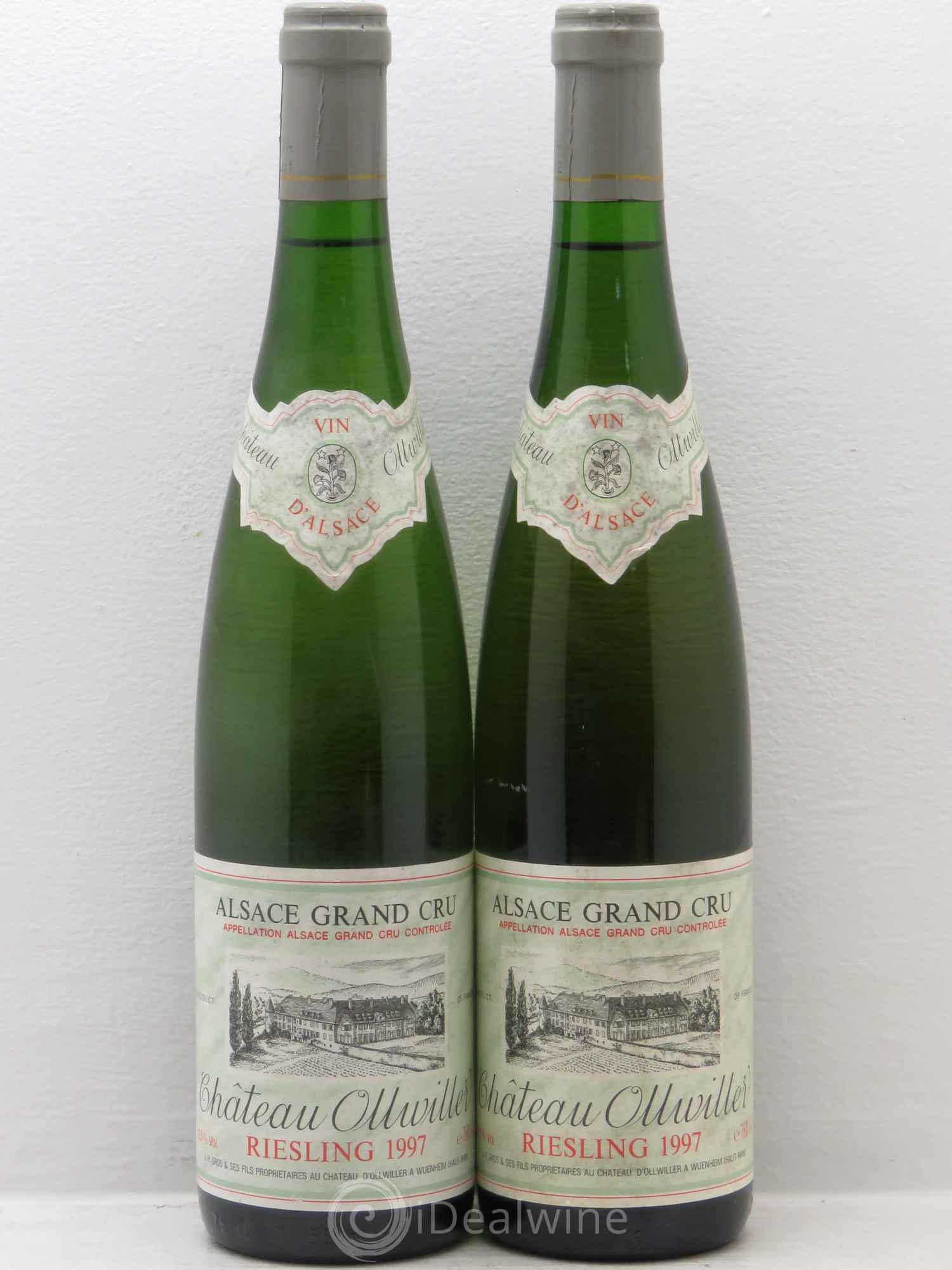 Riesling Grand Cru Domaine JH Gros (sans prix de réserve) 1997 - Posten von 2 Flaschen - 0