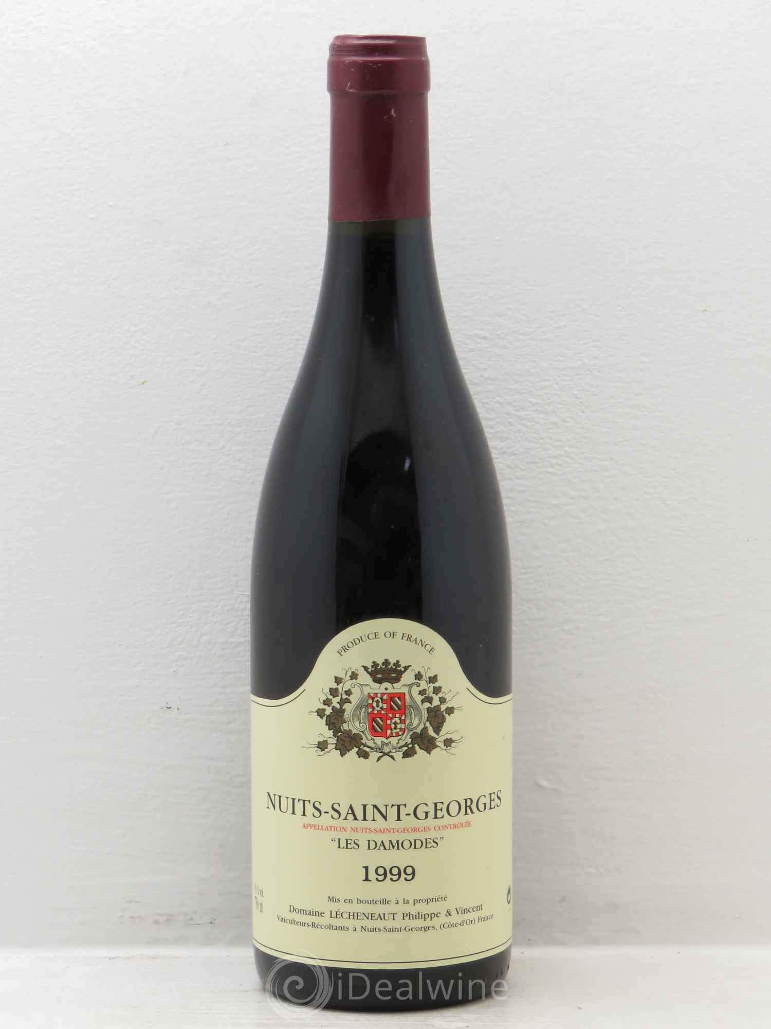 Nuits-Saint-Georges 1er Cru Les Damodes Lécheneaut (Domaine) 1999 - Lot de 1 bouteille - 0