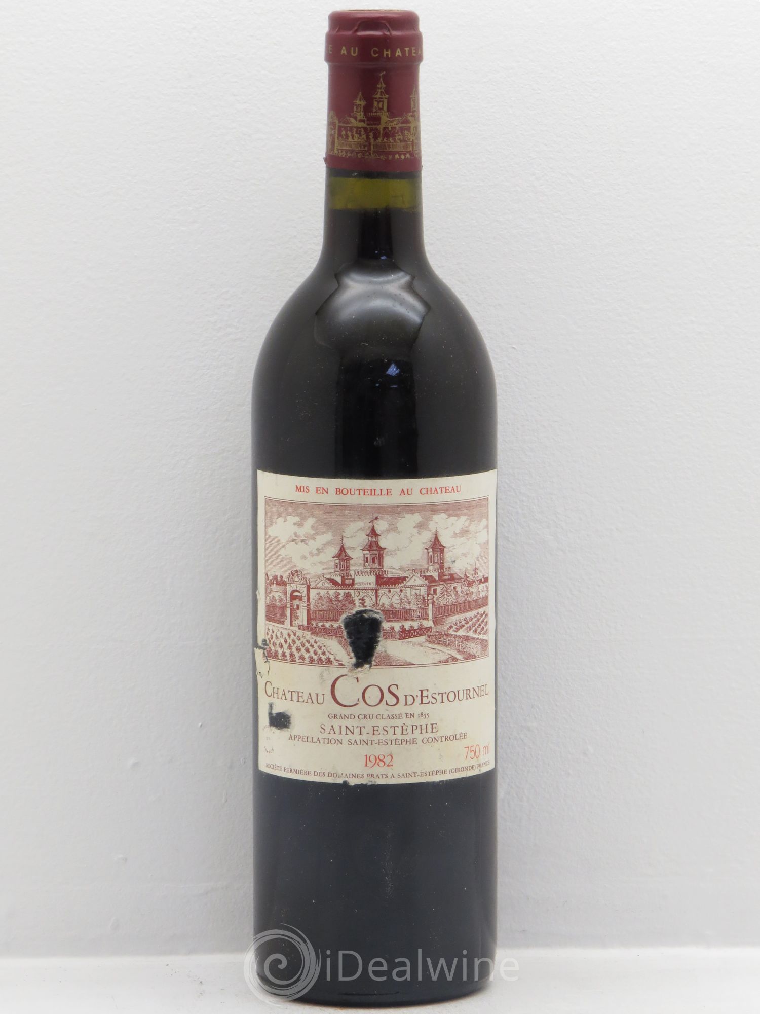 Cos d'Estournel 2ème Grand Cru Classé (sans prix de réserve) 1982 - Lot de 1 bouteille - 0