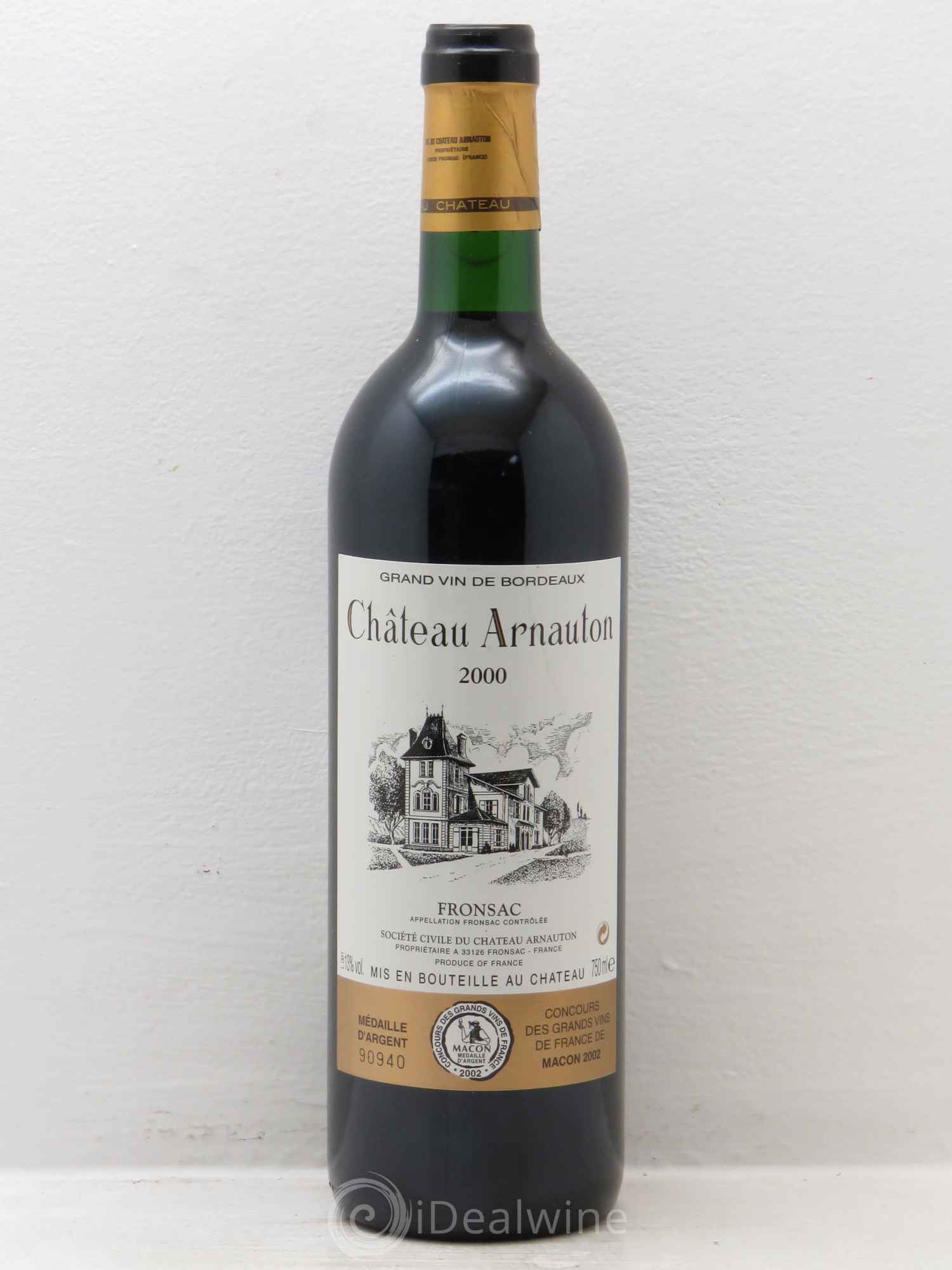Fronsac Château Arnauton 2000 - Posten von 1 Flasche - 0