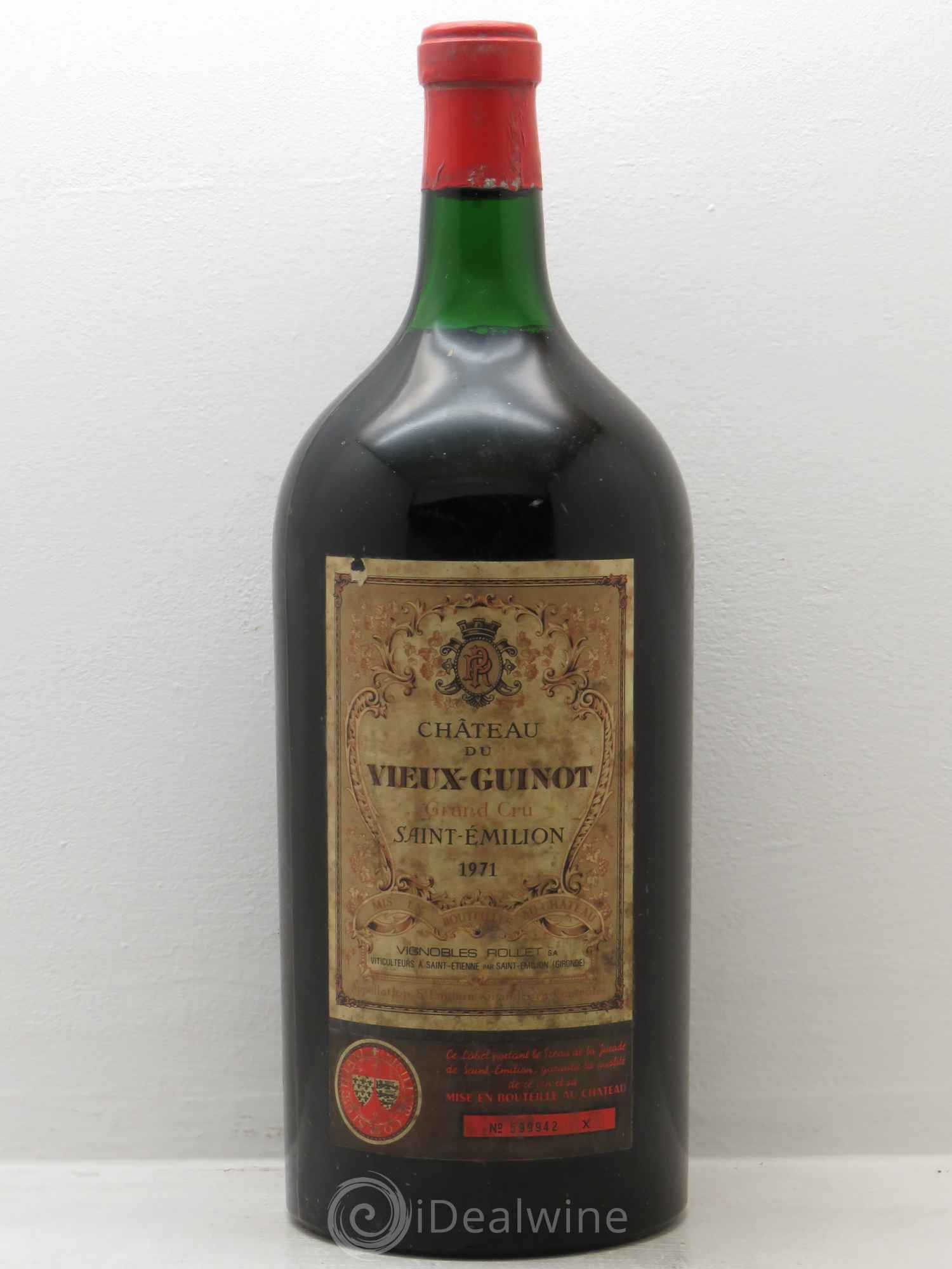 Château Vieux Guinot 1971 - Lot de 1 double magnum - 0