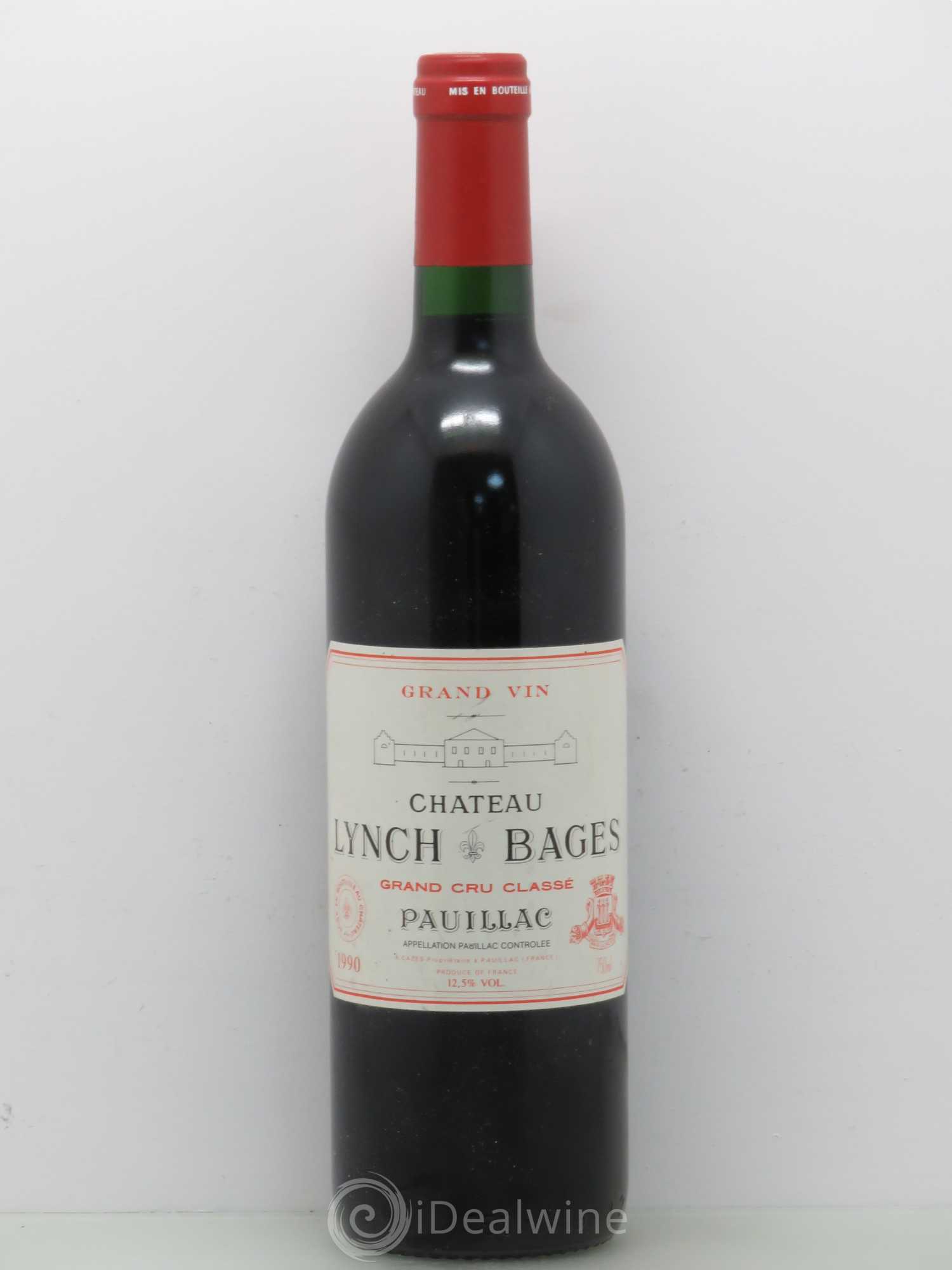 Château Lynch Bages 5ème Grand Cru Classé (sans prix de reserve) 1990 - Lot de 1 bouteille - 0